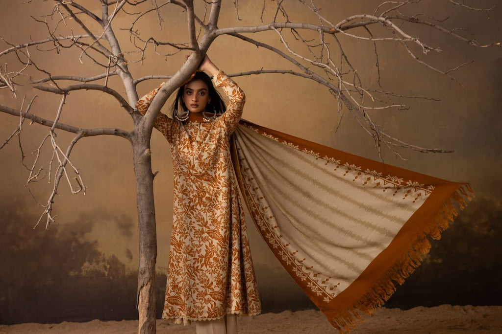 Komal Rang - Unstitched 3pc