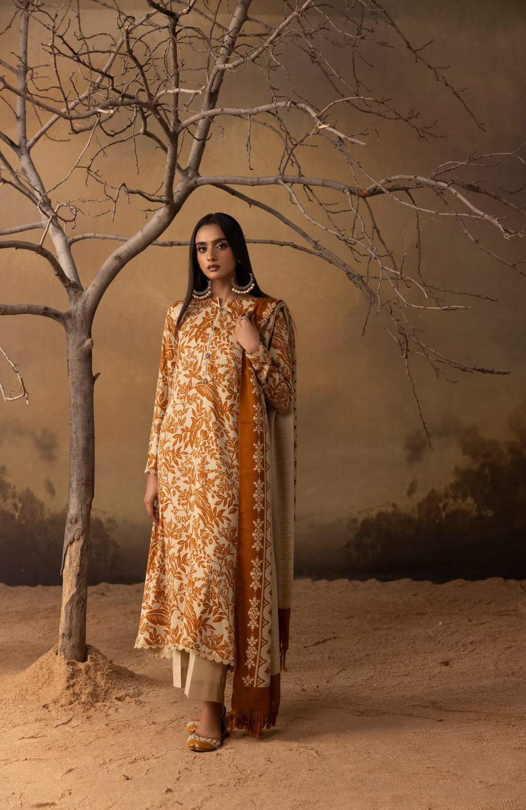 Komal Rang - Unstitched 3pc