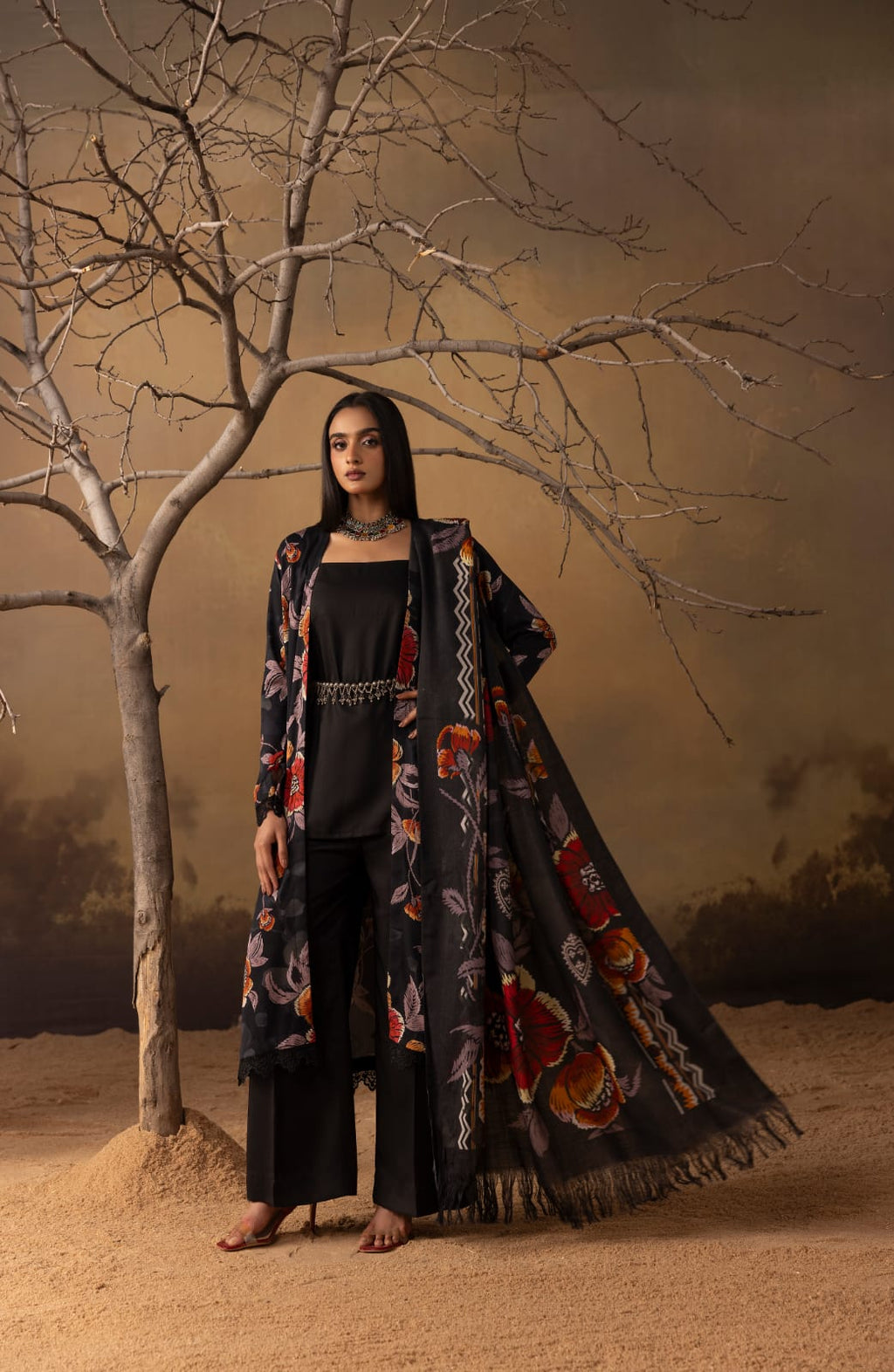 Zeb-e-Komal - Unstitched 3pc