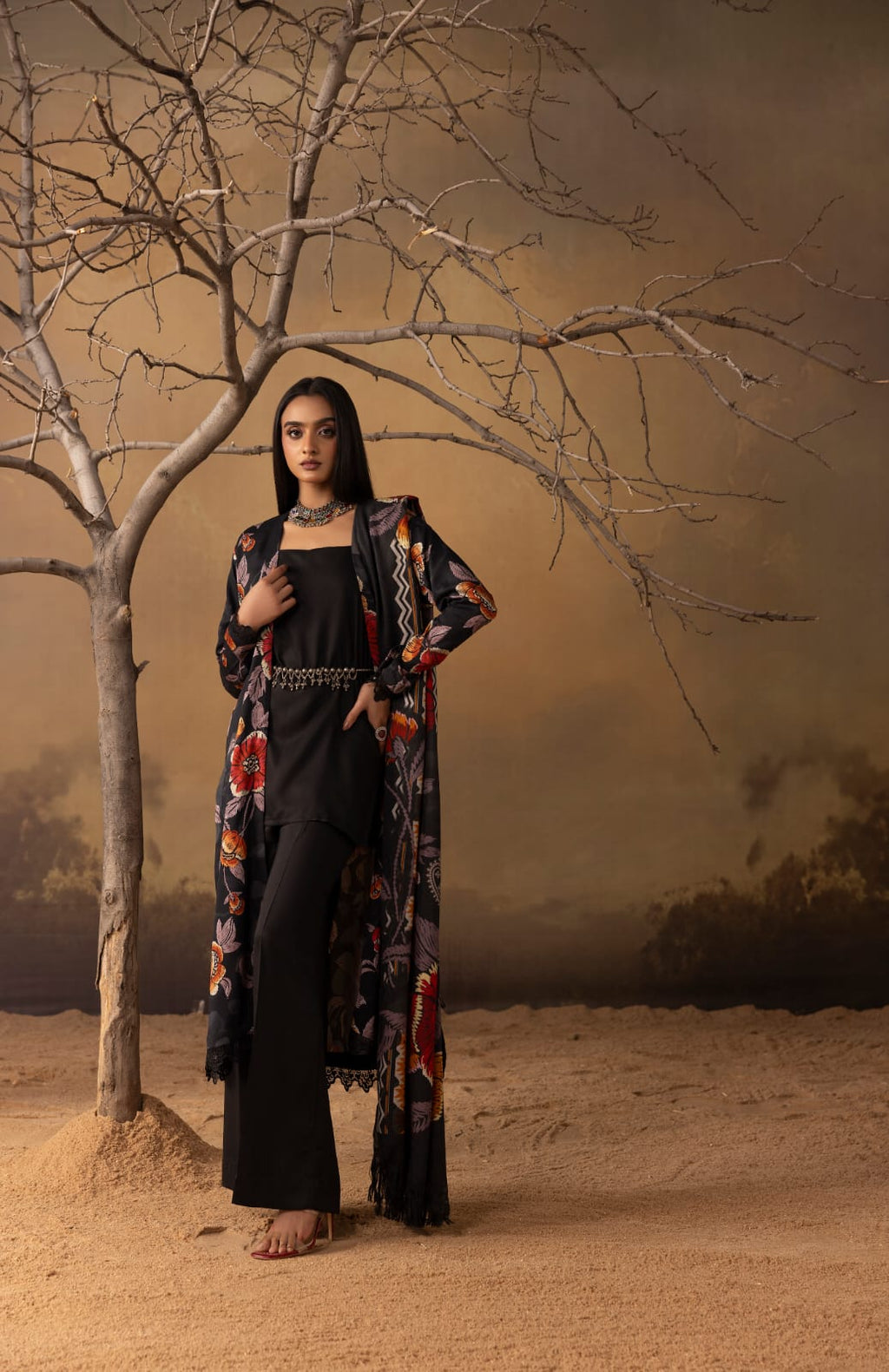 Zeb-e-Komal - Unstitched 3pc