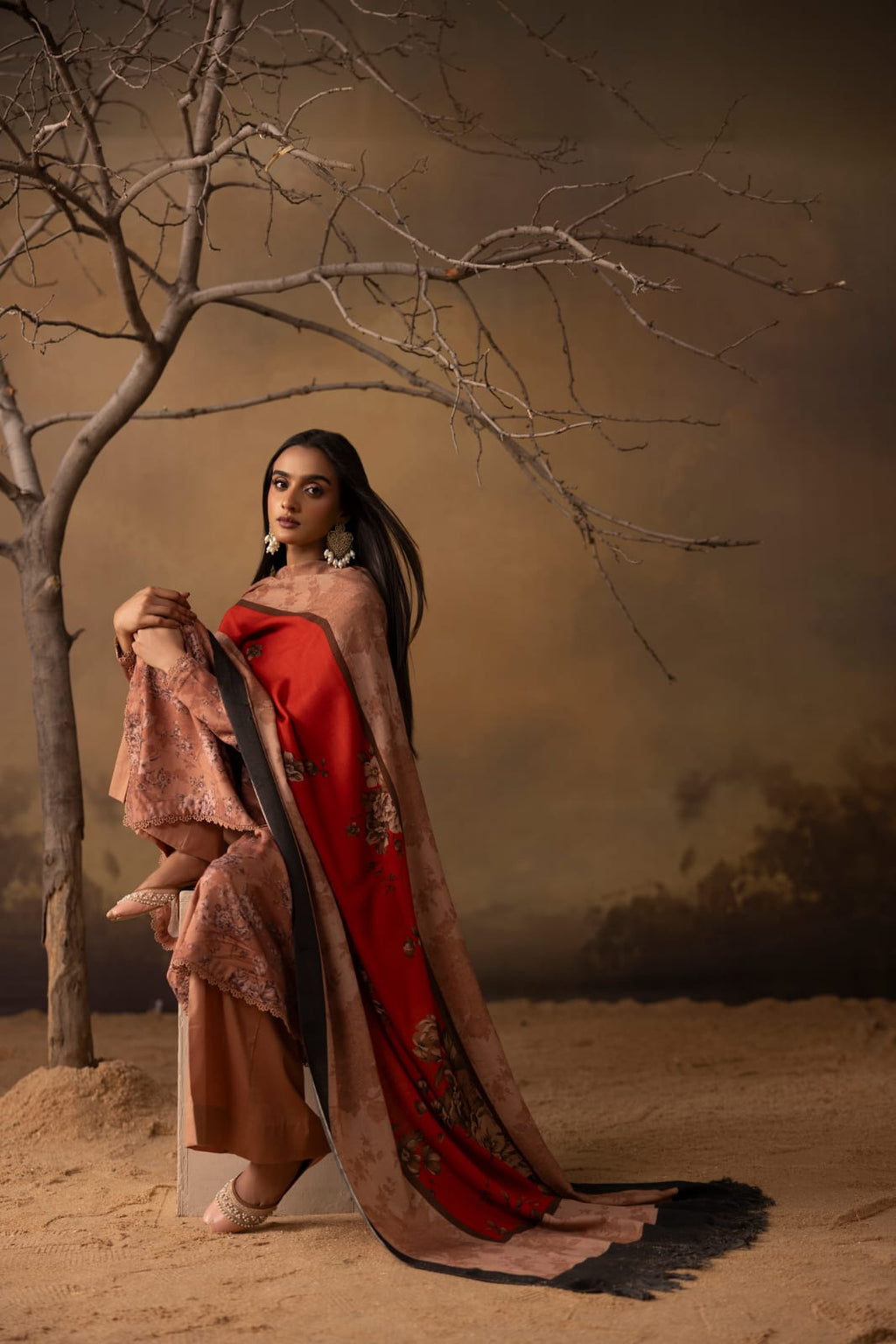 Komal Naz - Unstitched 3pc