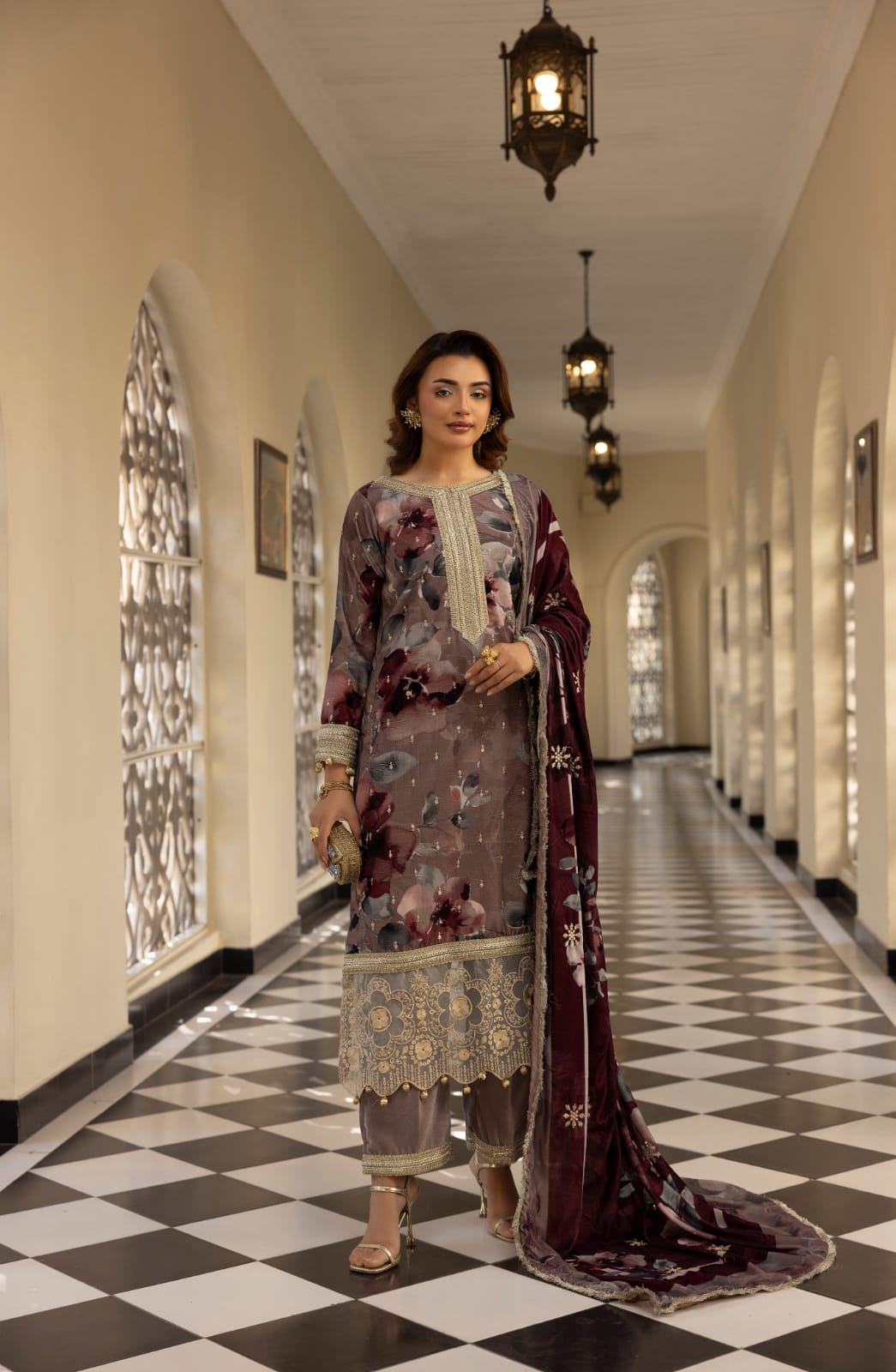 Aleya - Unstitched 3pc