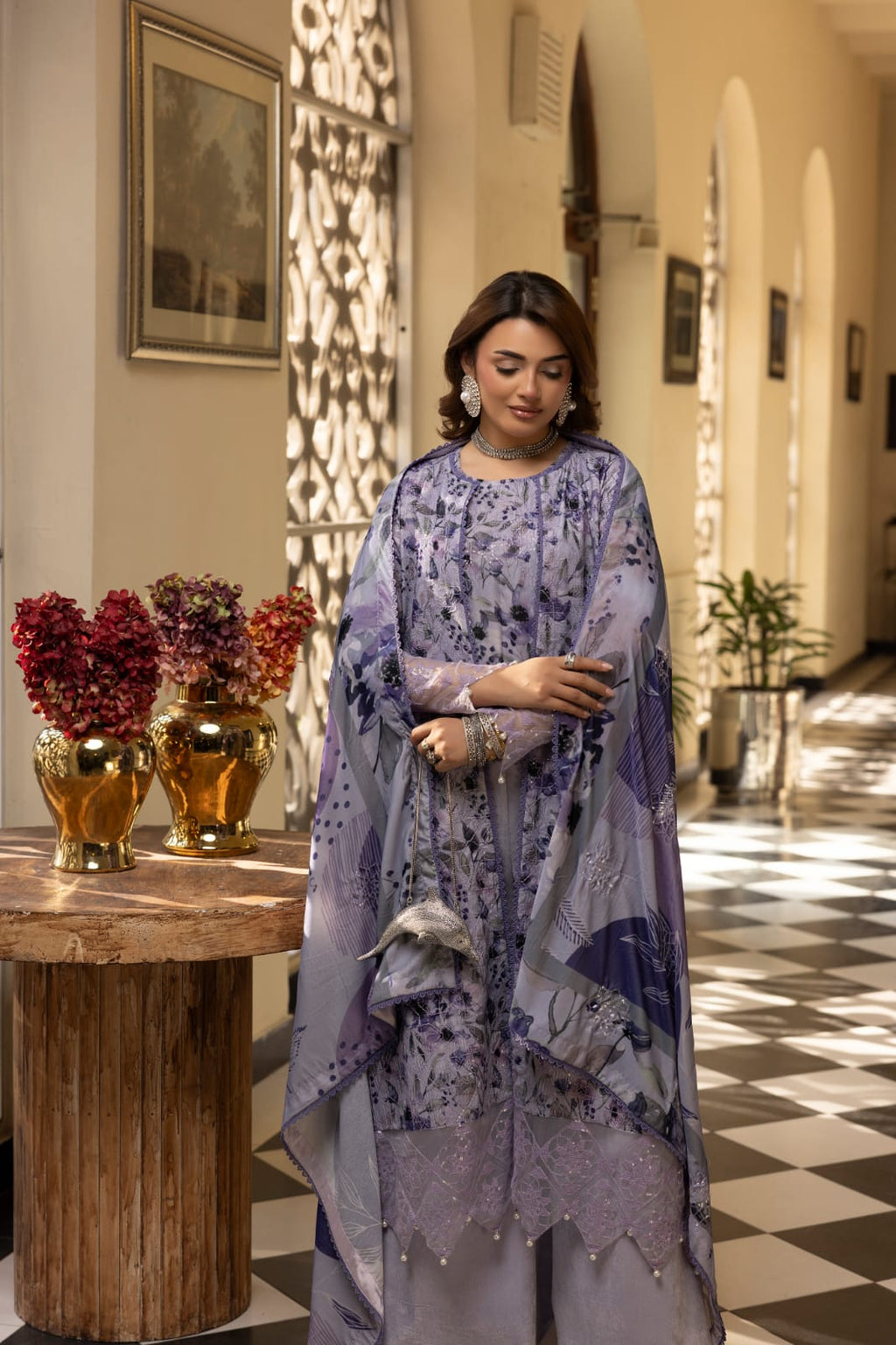 Haniya - Unstitched 3pc