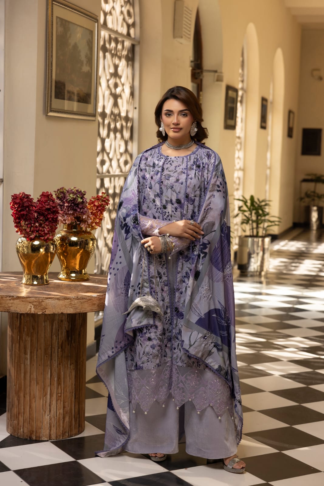 Haniya - Unstitched 3pc