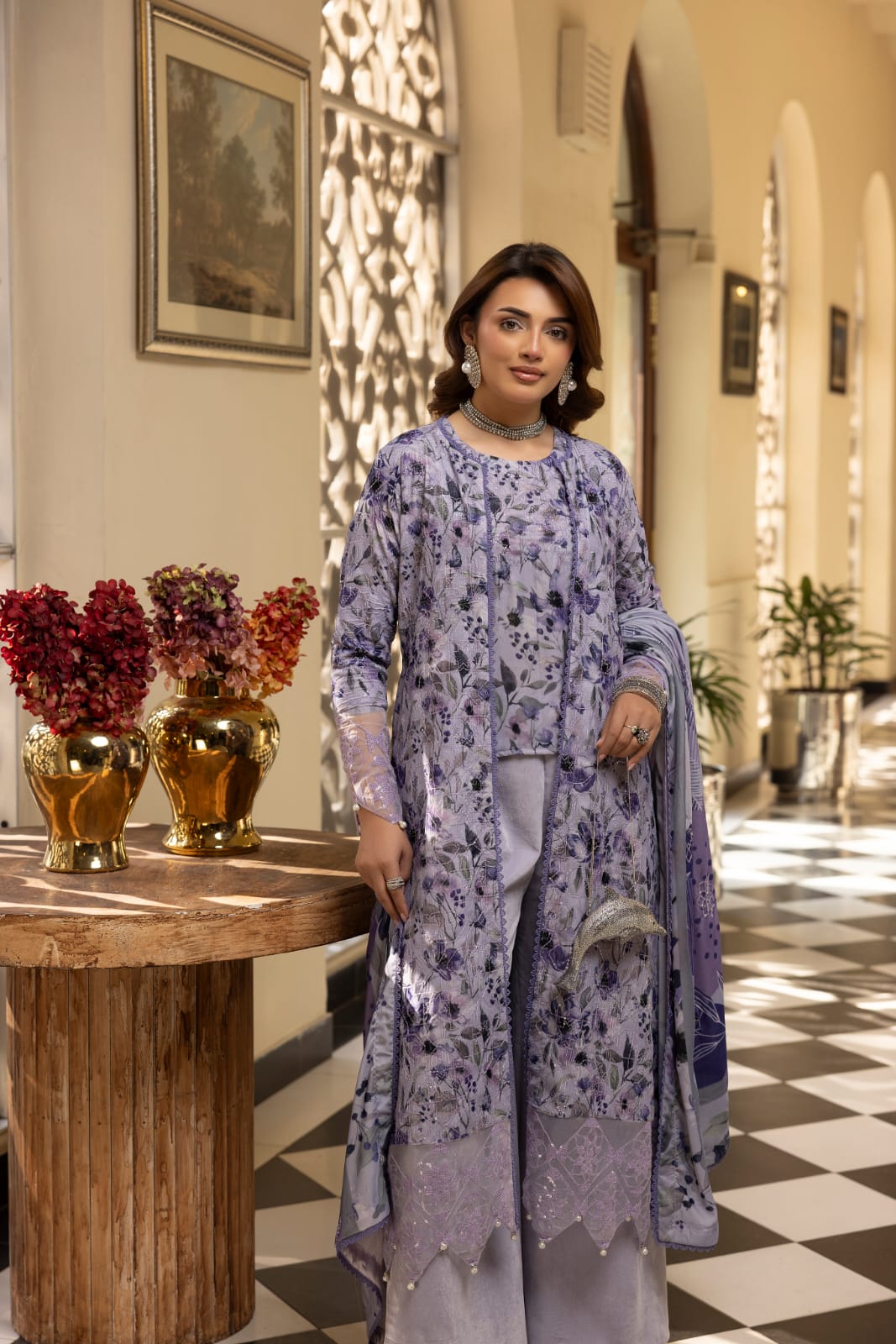 Haniya - Unstitched 3pc