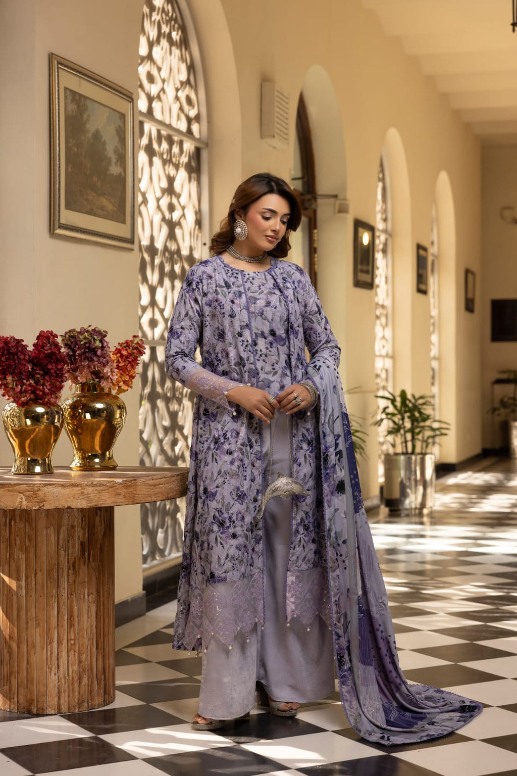 Haniya - Unstitched 3pc