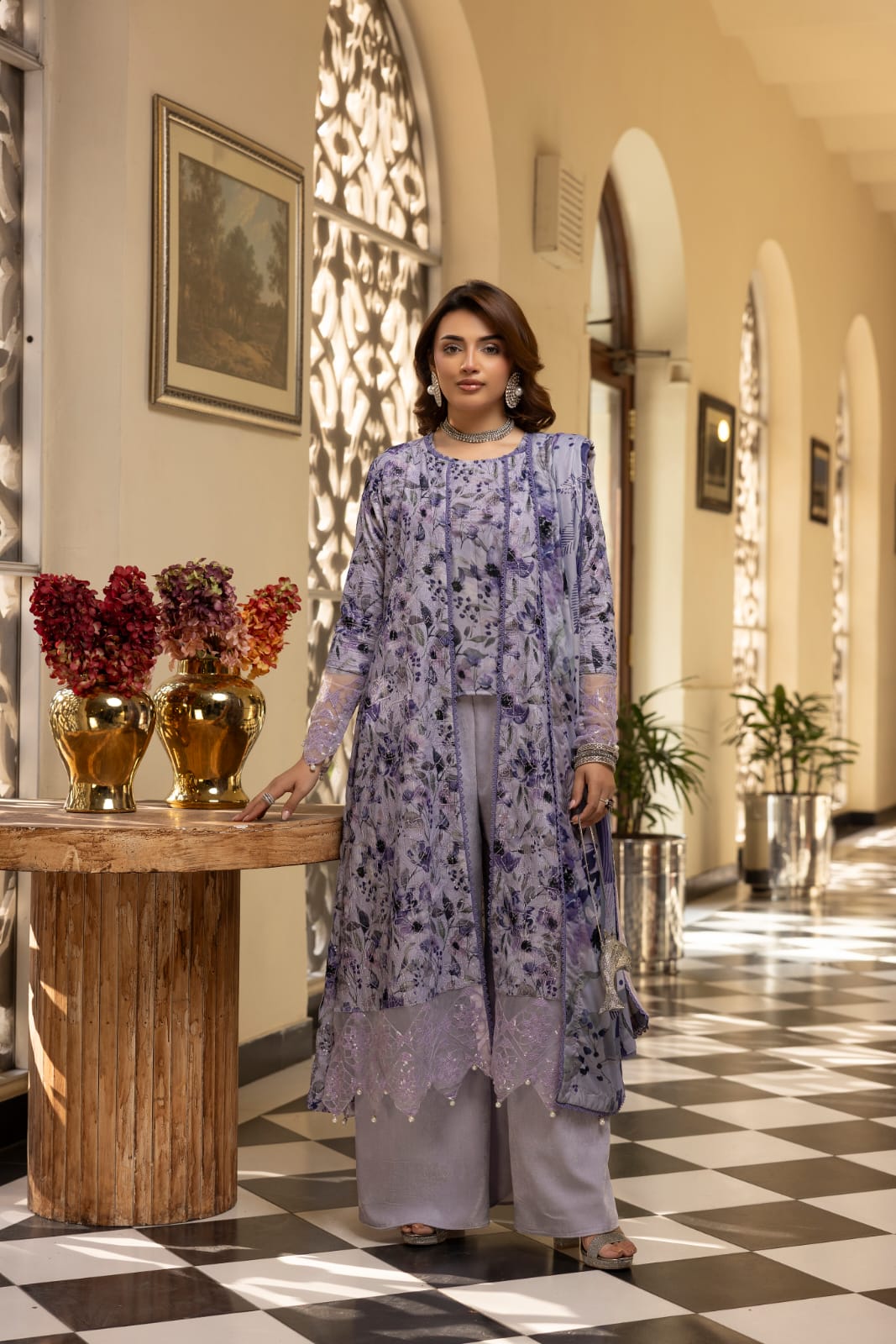 Haniya - Unstitched 3pc