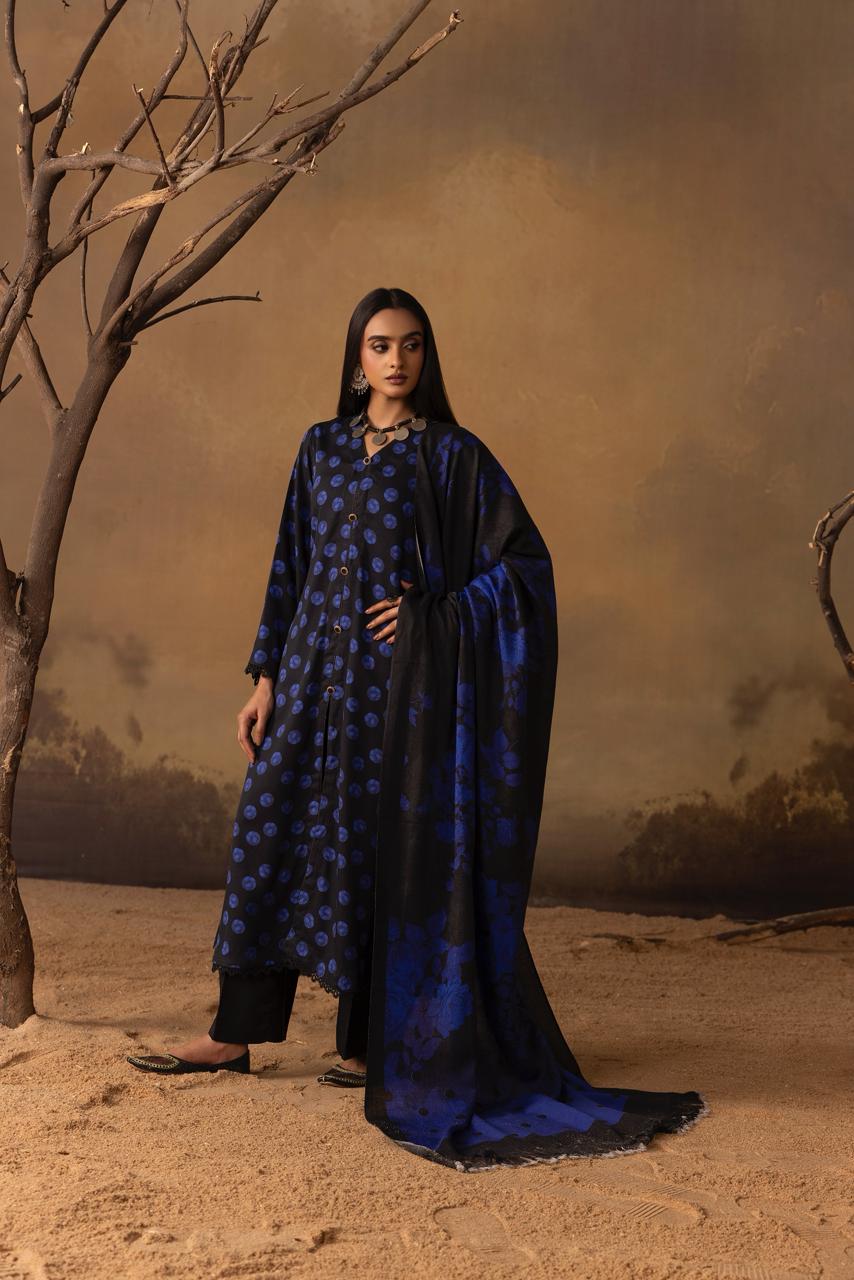 Komal Nigaah - Unstitched 3pc