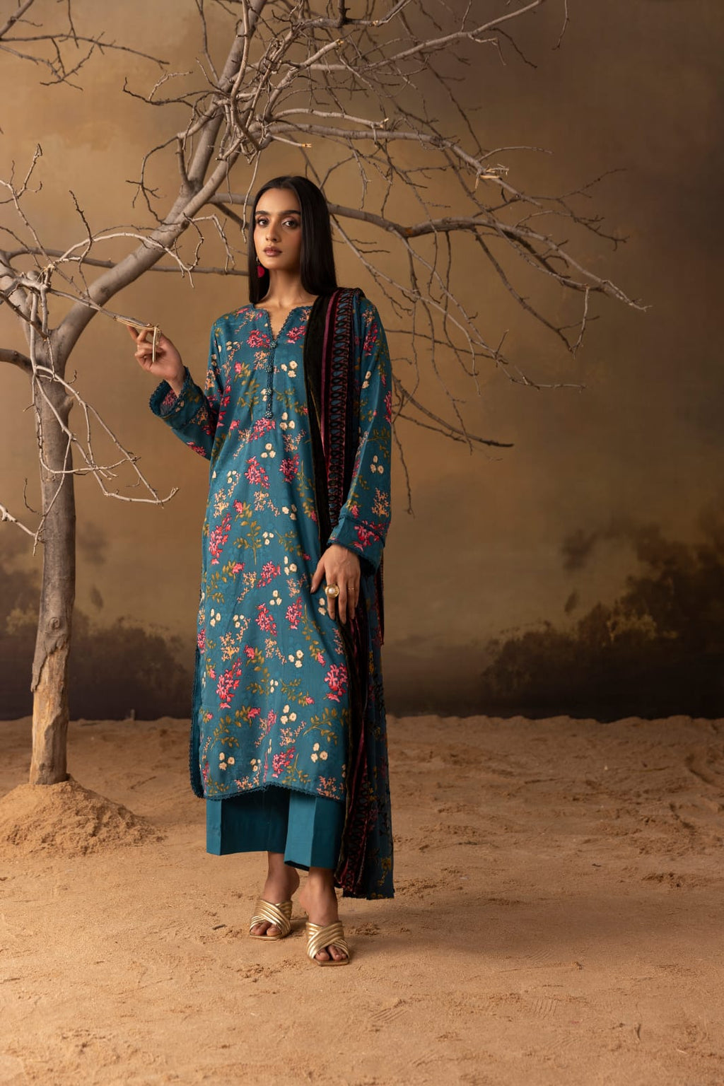 Zayana - Unstitched 3pc