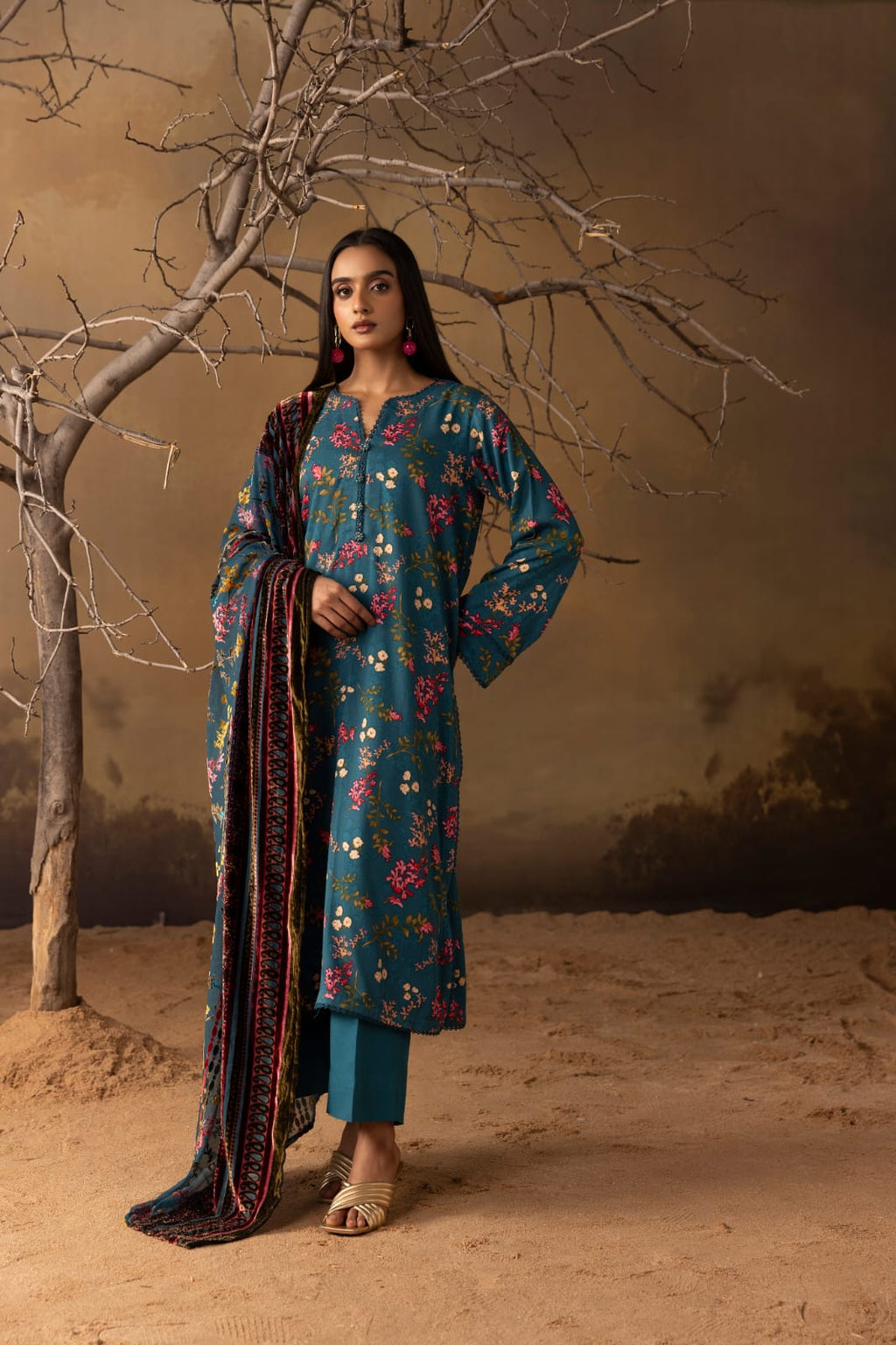 Zayana - Unstitched 3pc