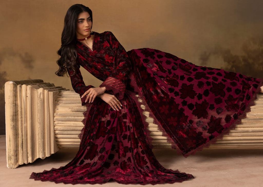 Gulbahar - Unstitched 3pc