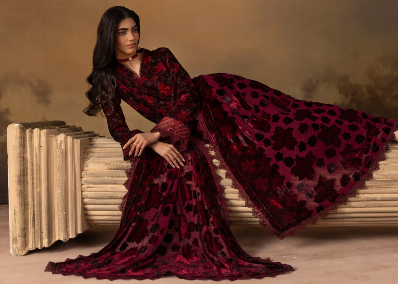 Gulbahar - Unstitched 3pc