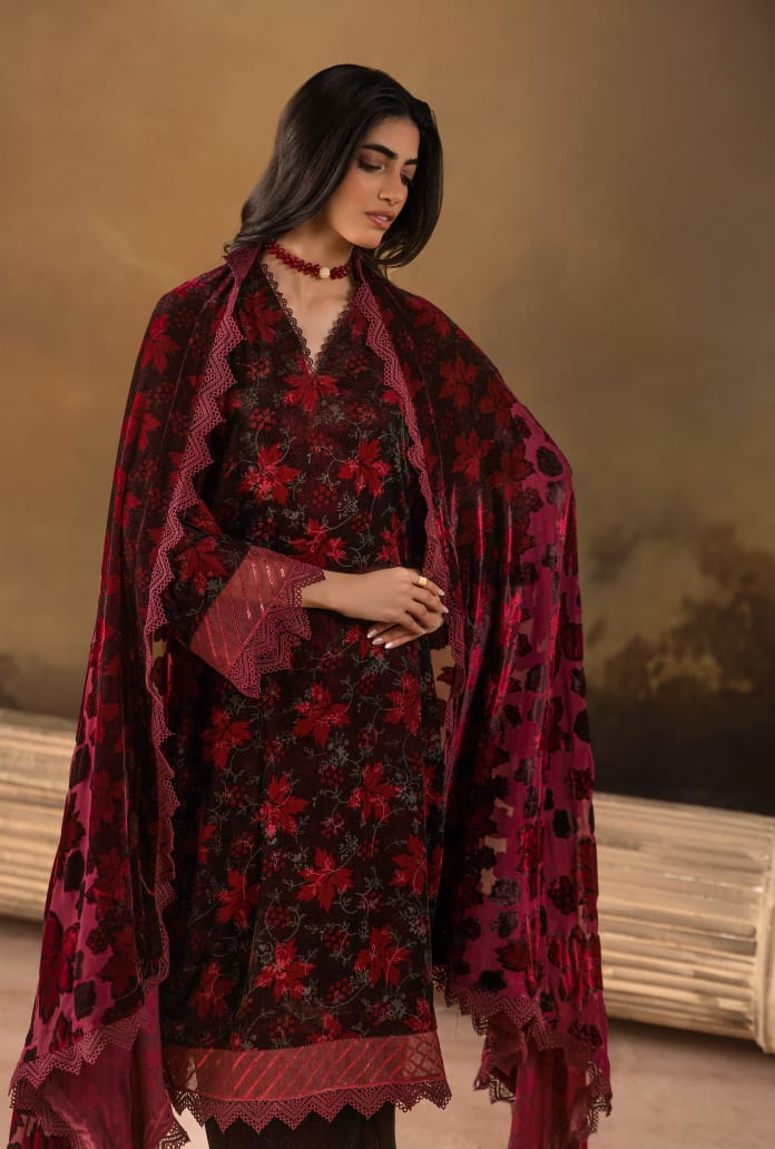 Gulbahar - Unstitched 3pc