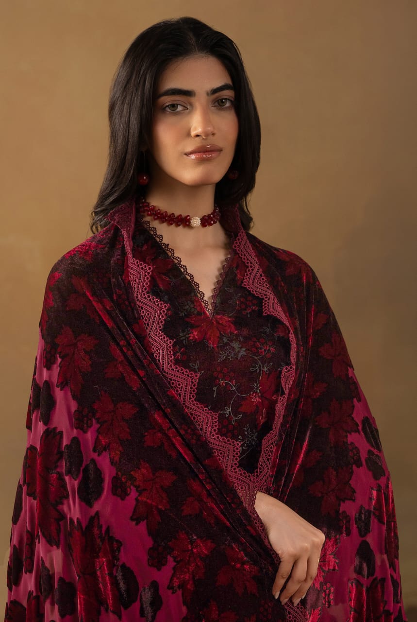 Gulbahar - Unstitched 3pc