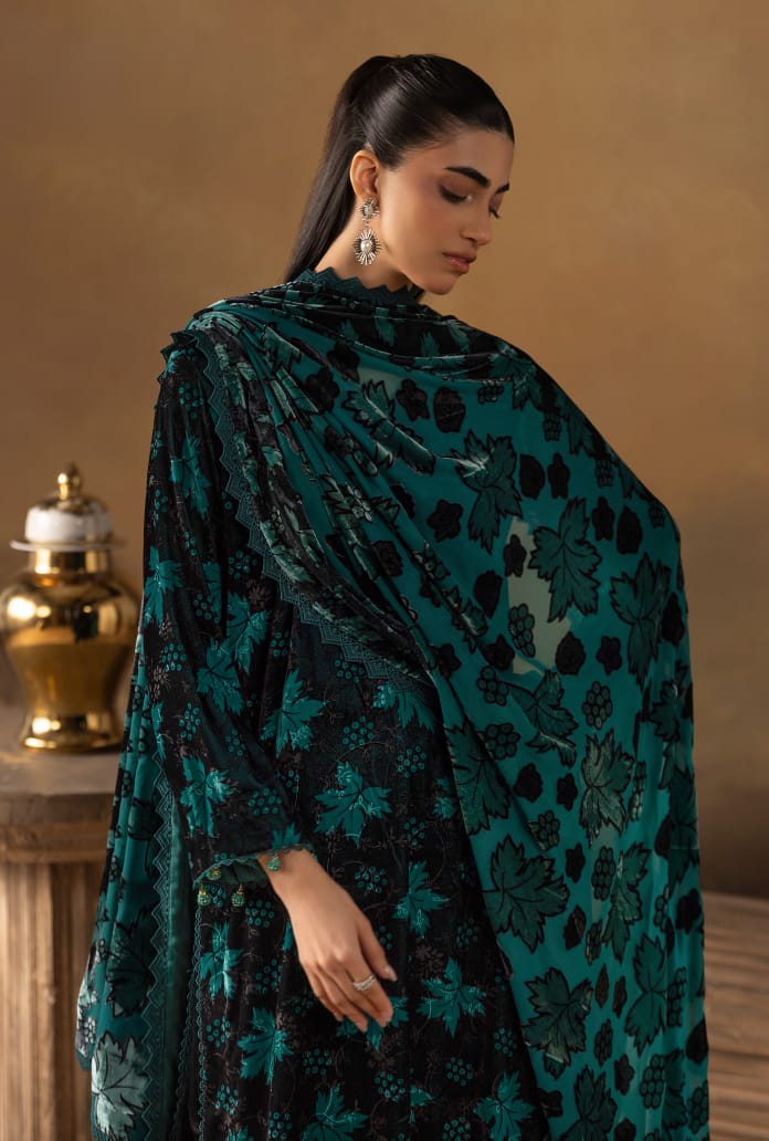 Gulnaar - Unstitched 3pc