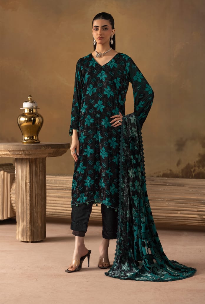 Gulnaar - Unstitched 3pc