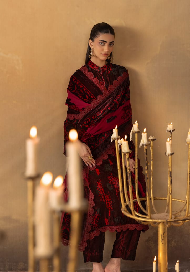 Gulrang - Unstitched 3pc