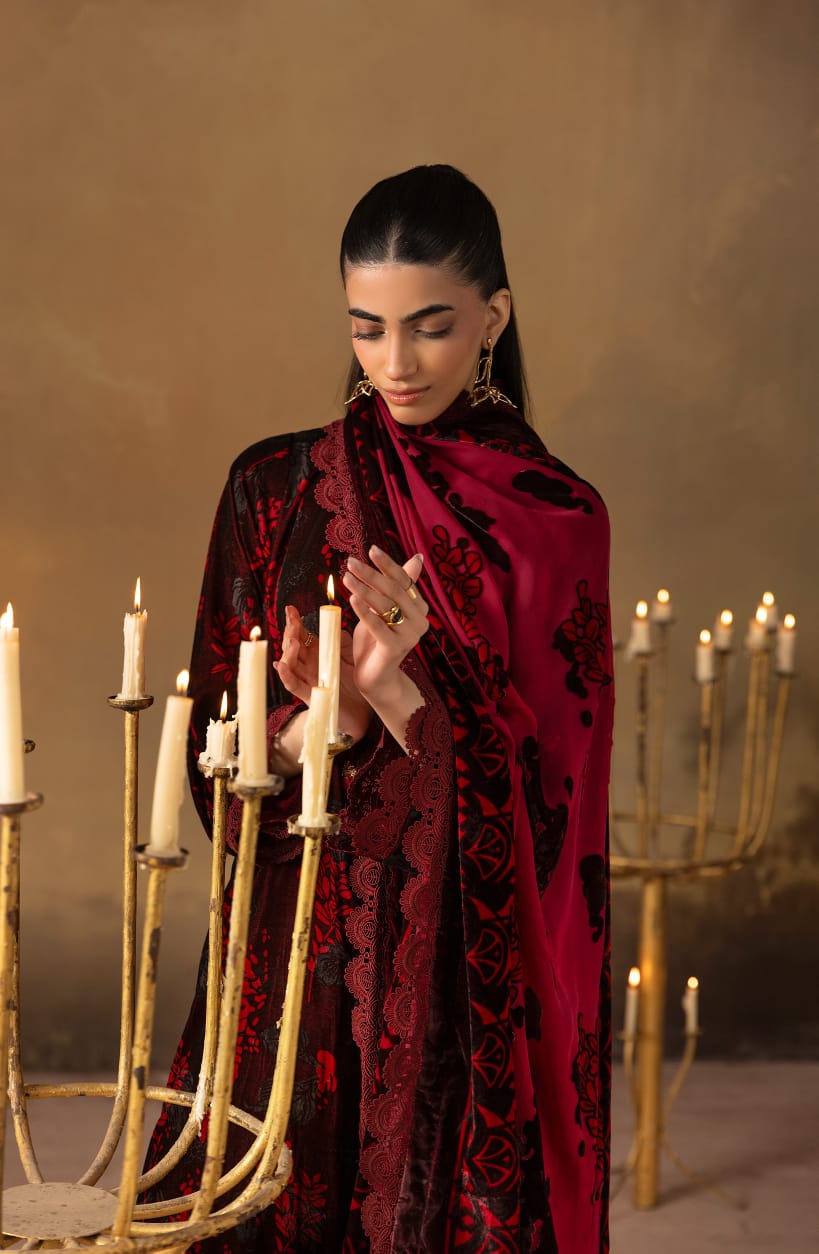 Gulrang - Unstitched 3pc