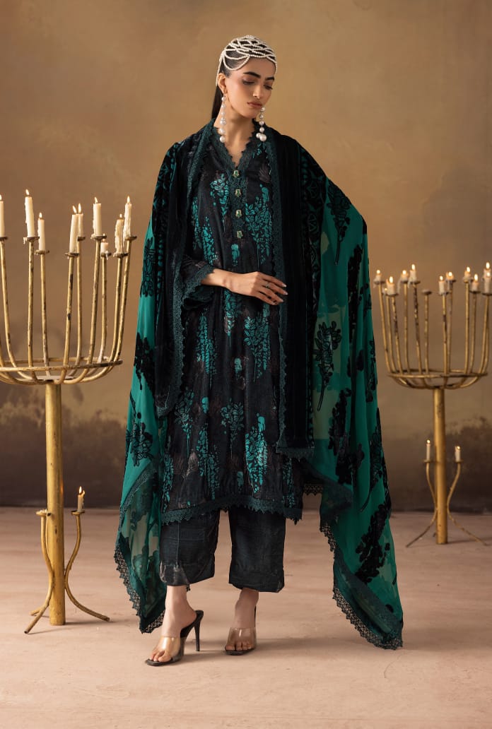 Gulposh - Unstitched 3pc