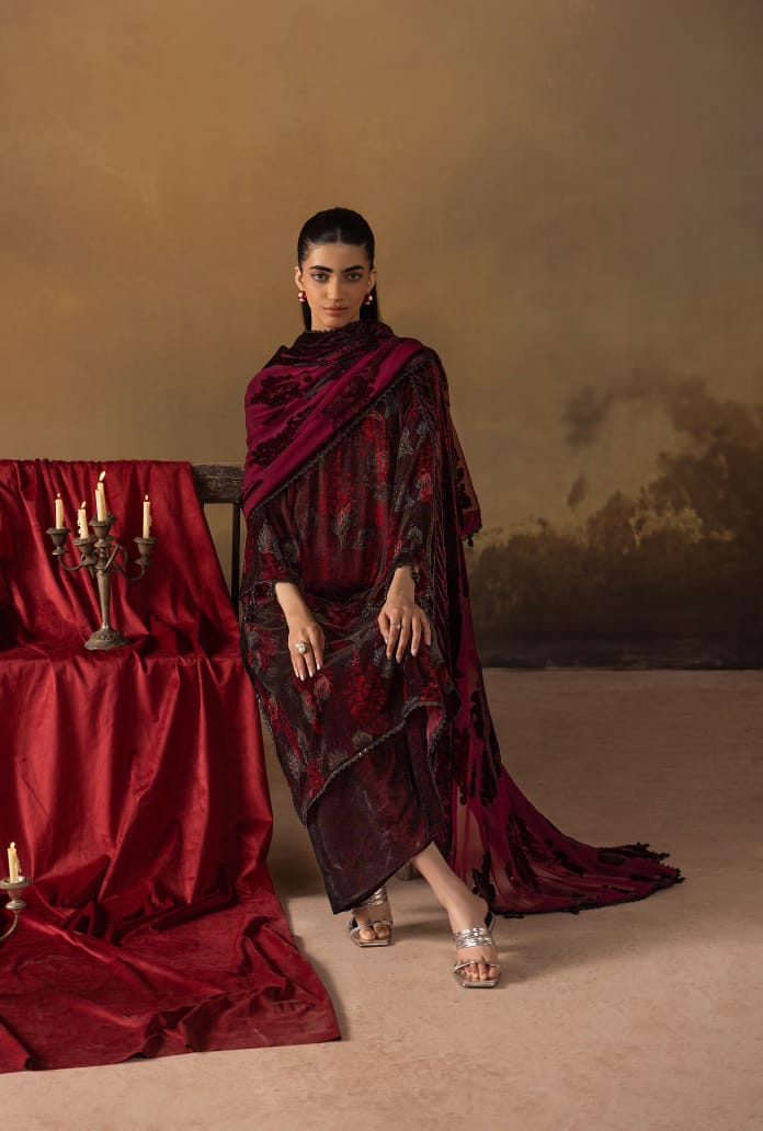 Gulrez - Unstitched 3pc