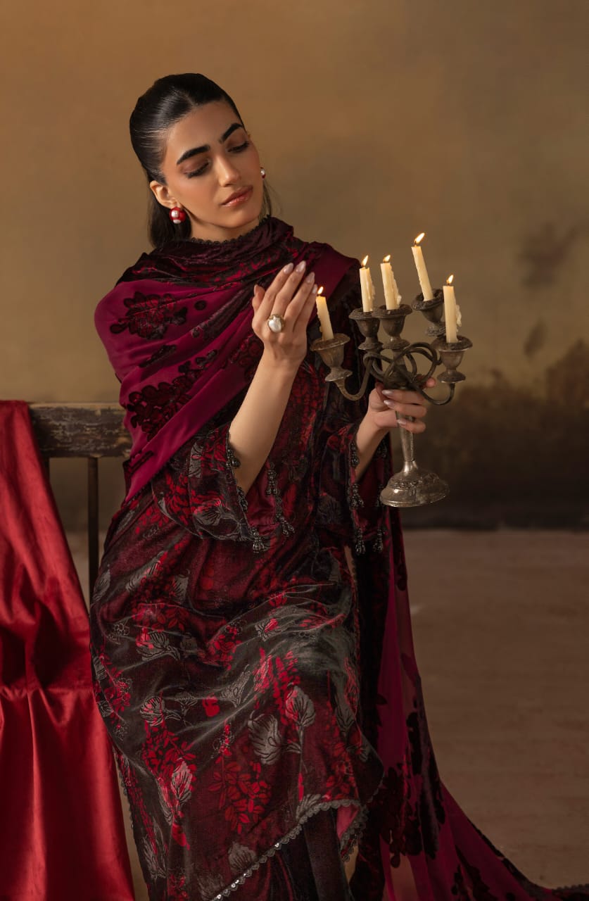 Gulrez - Unstitched 3pc