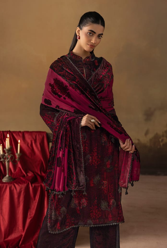 Gulrez - Unstitched 3pc