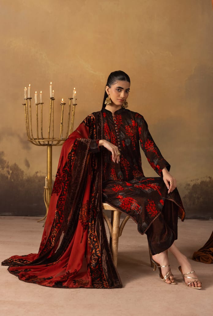 Guldasta - Unstitched 3pc