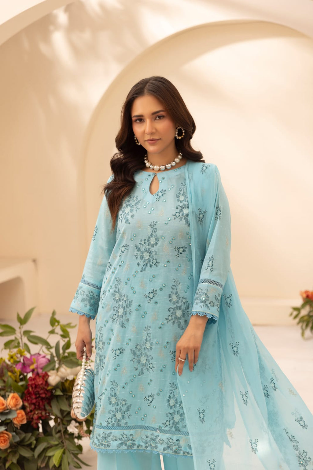 Sahar - Unstitched 3pc