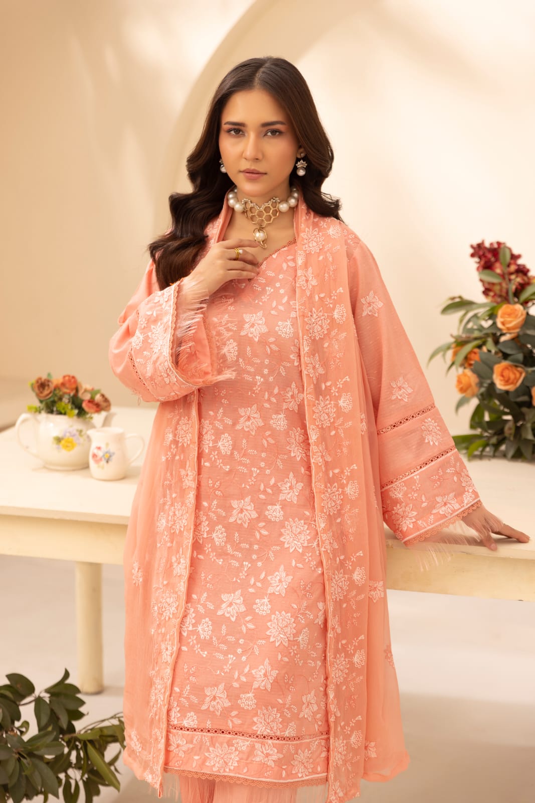 Eshal - Unstitched 3pc