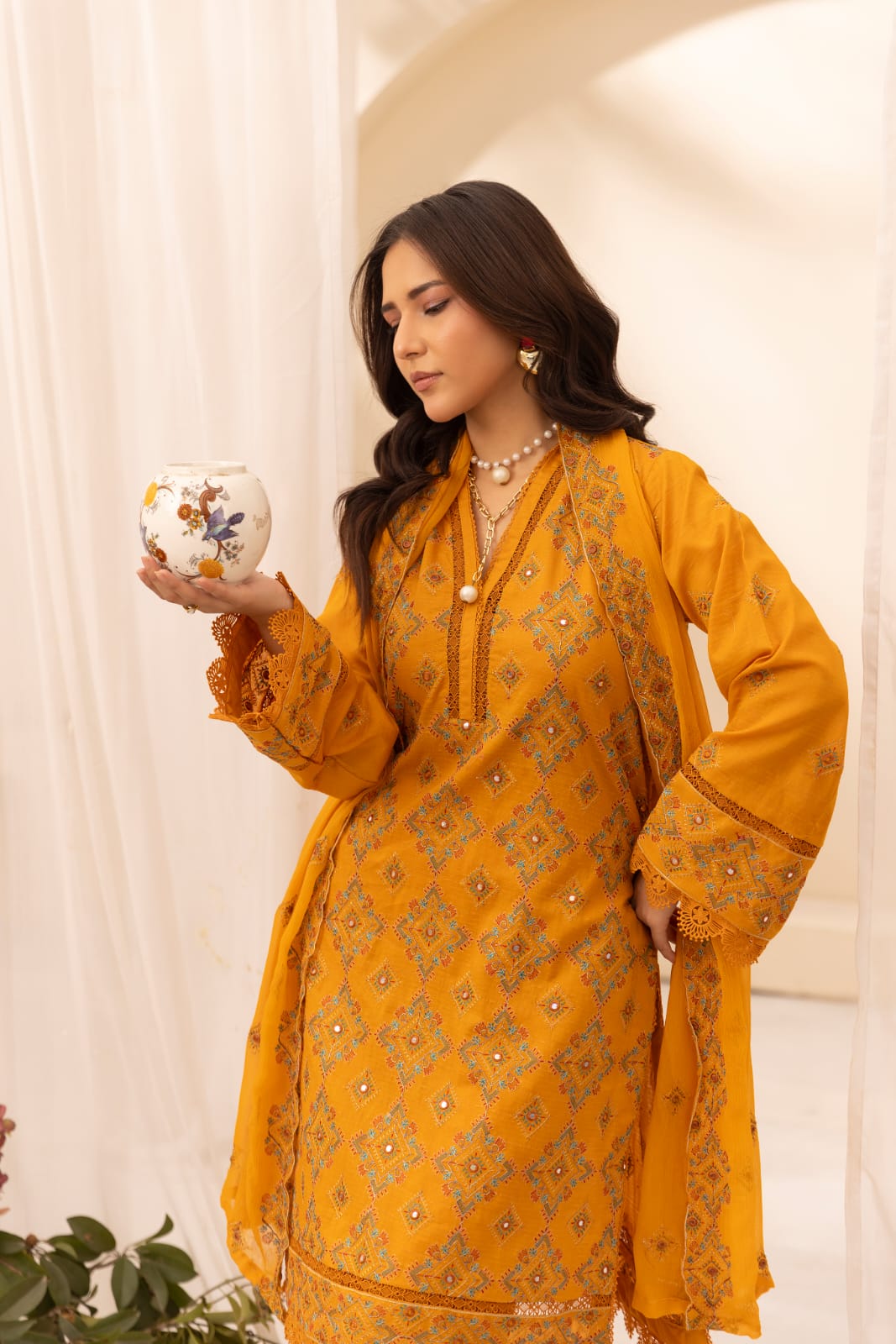 Roshni - Unstitched 3pc