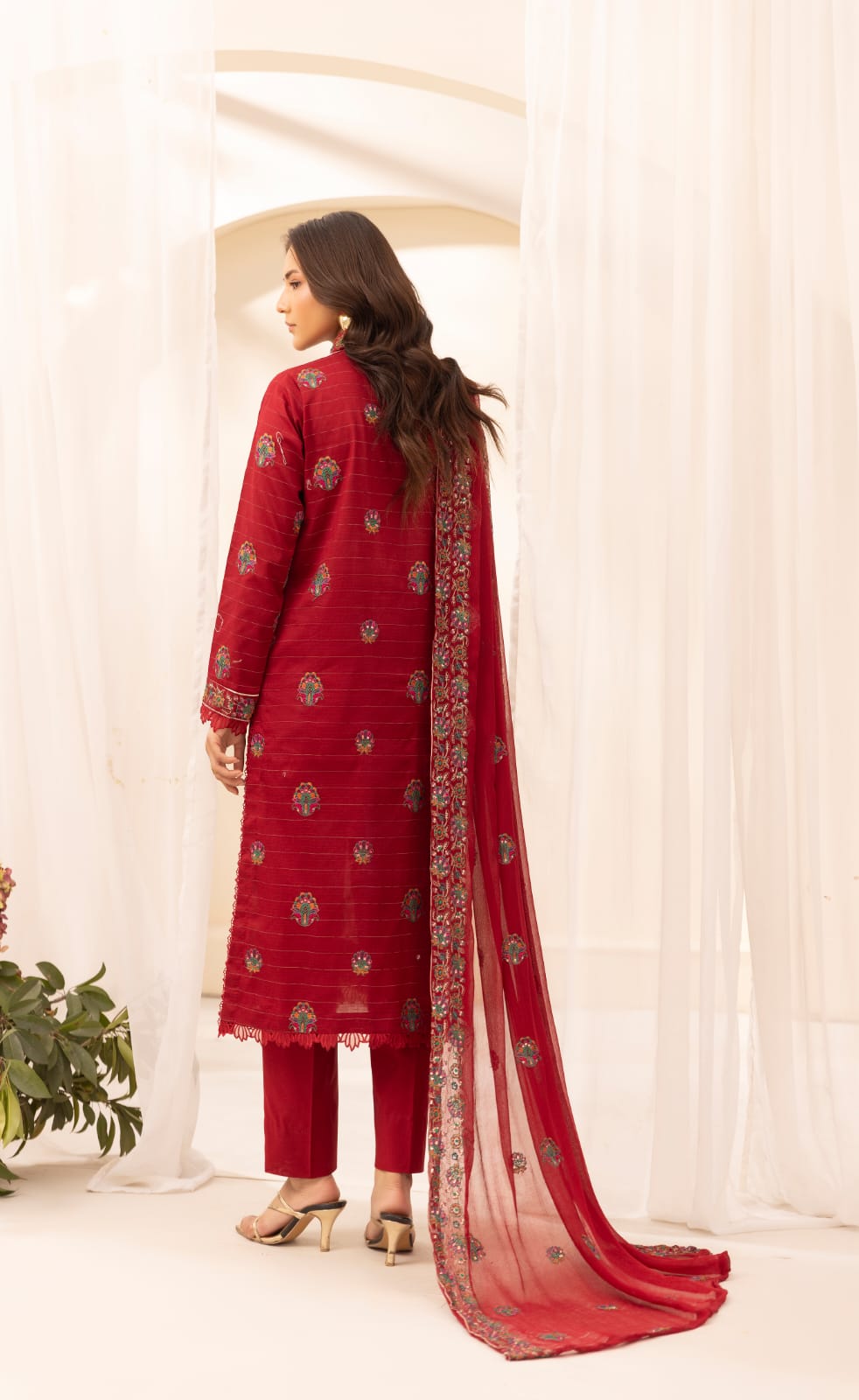 Gulrukh - Unstitched 3pc