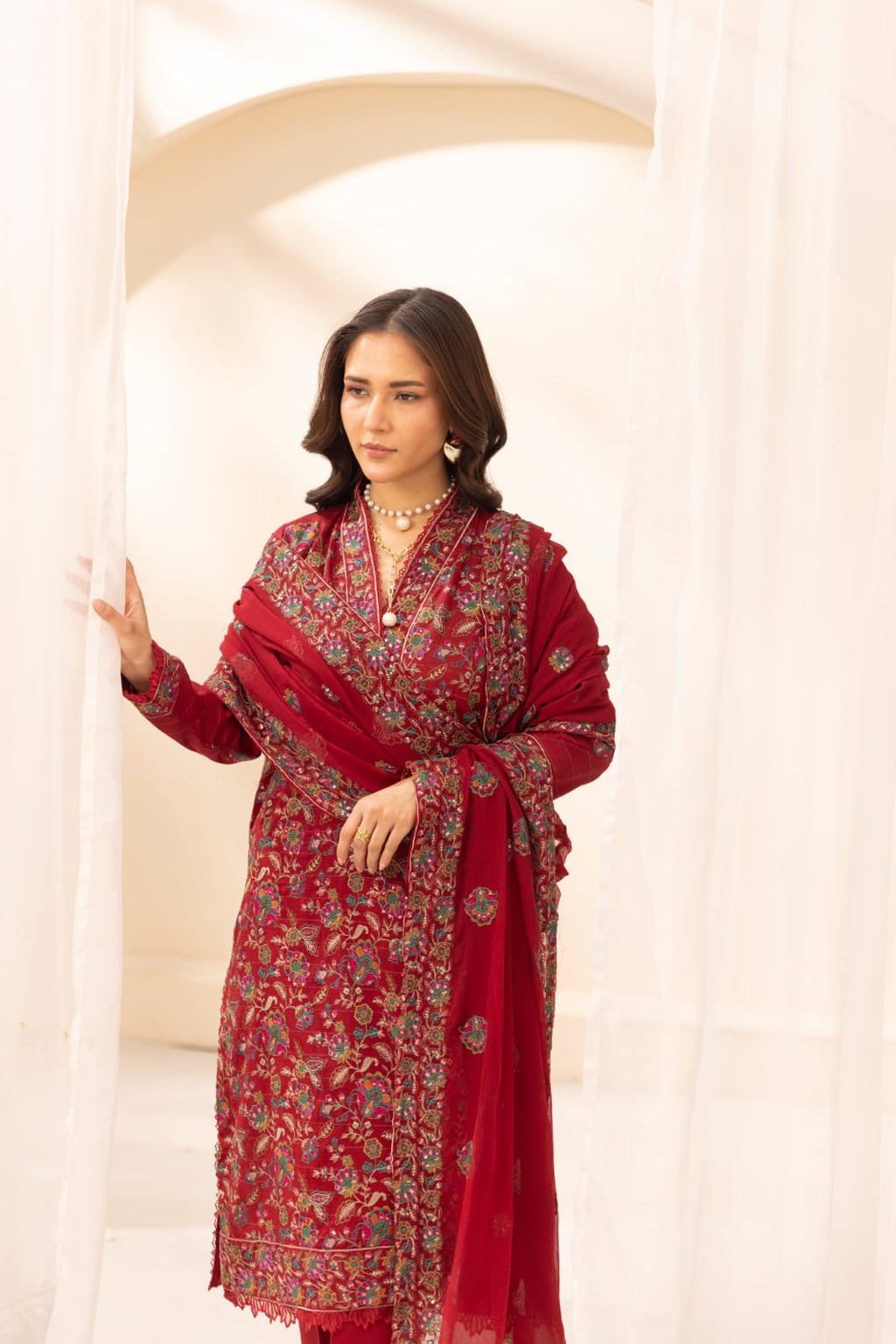 Gulrukh - Unstitched 3pc