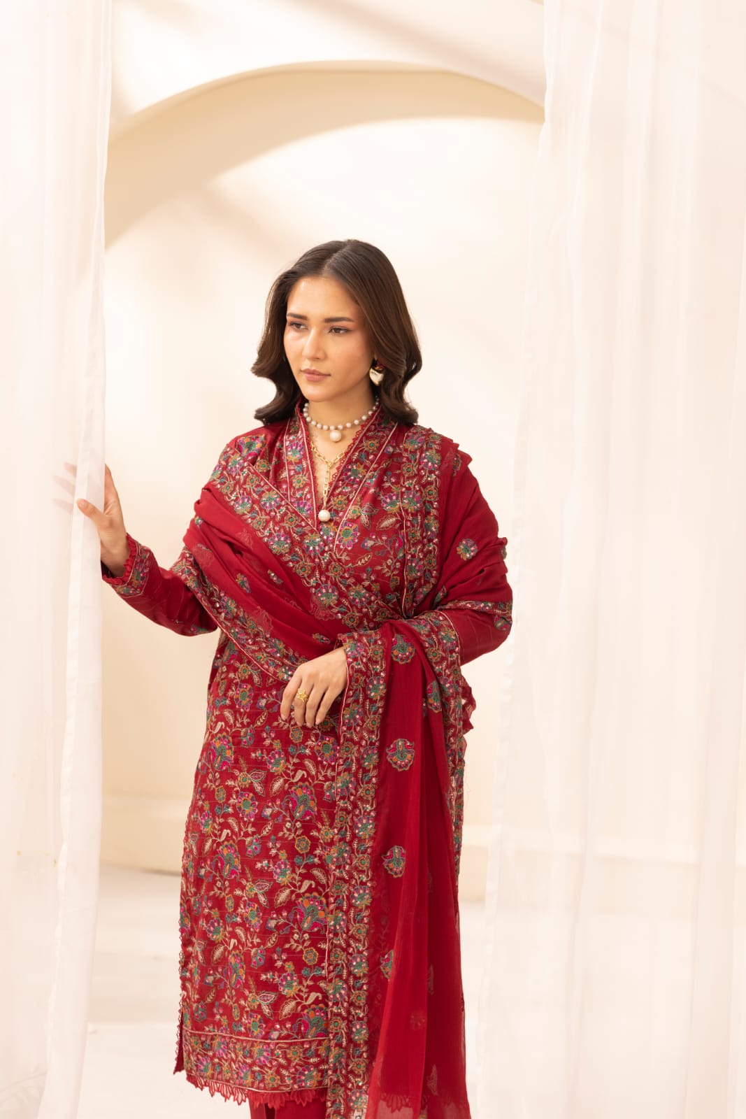 Gulrukh - Unstitched 3pc