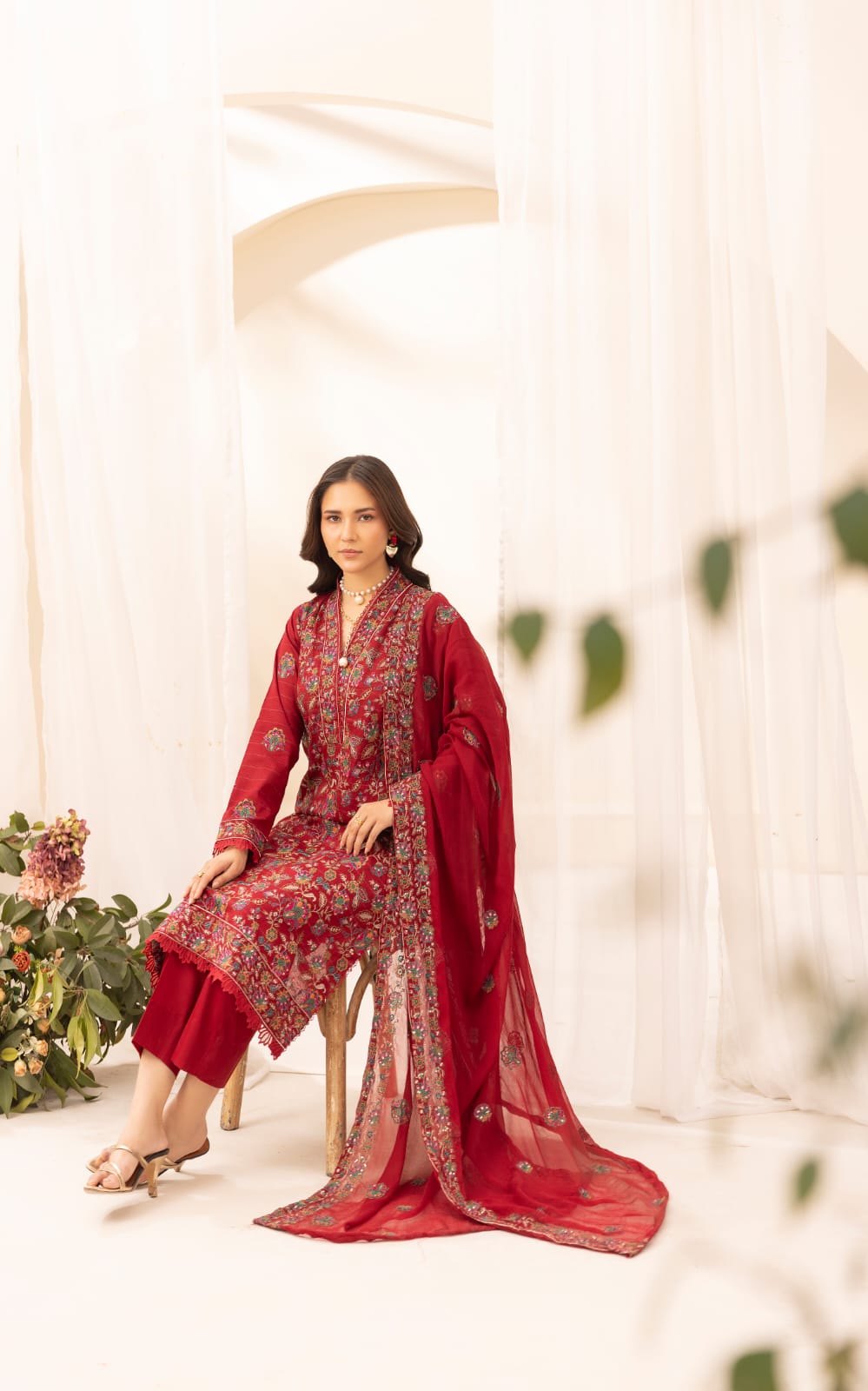 Gulrukh - Unstitched 3pc