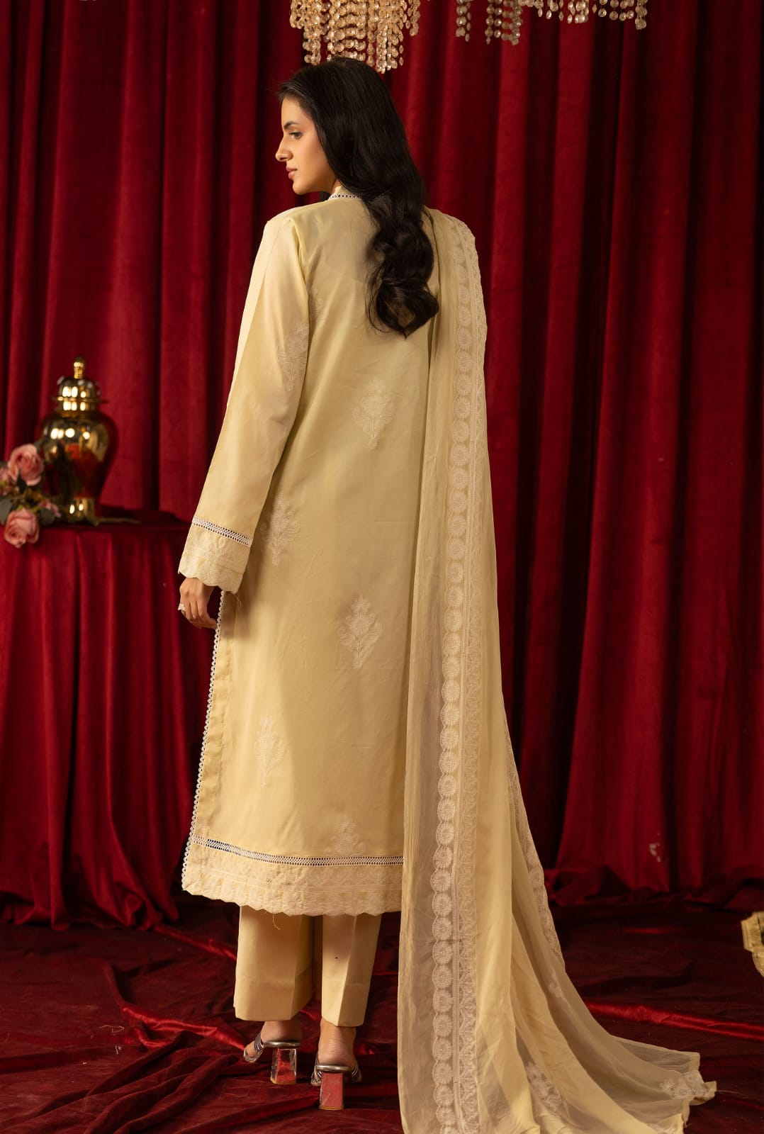 Noorê Sahar - Unstitched 3pc