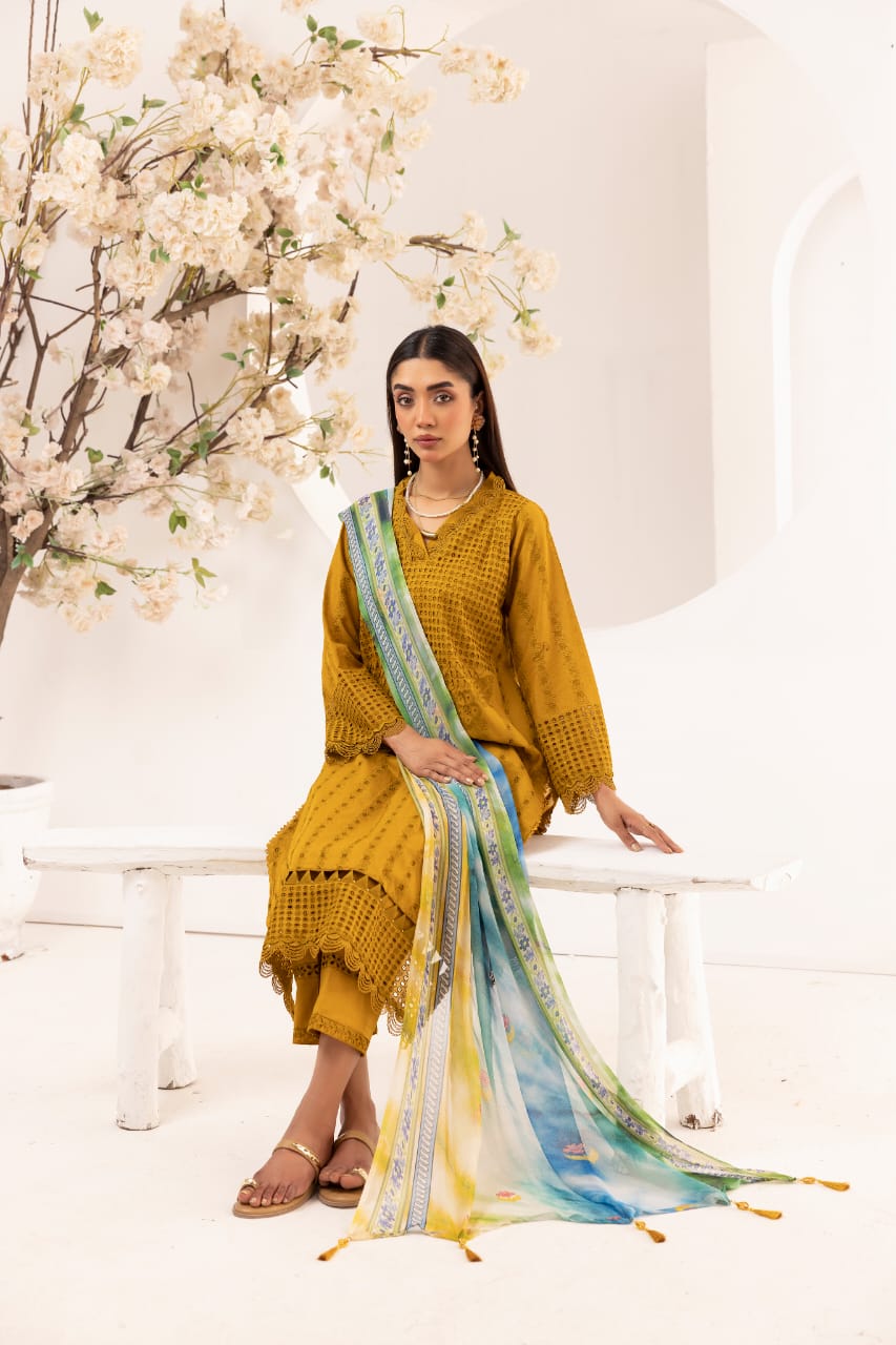 Zerelle - Unstitched 3pc