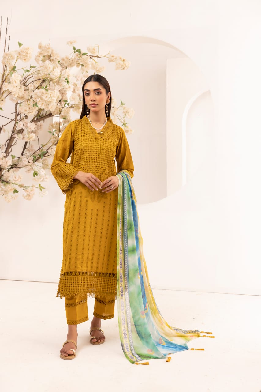 Zerelle - Unstitched 3pc
