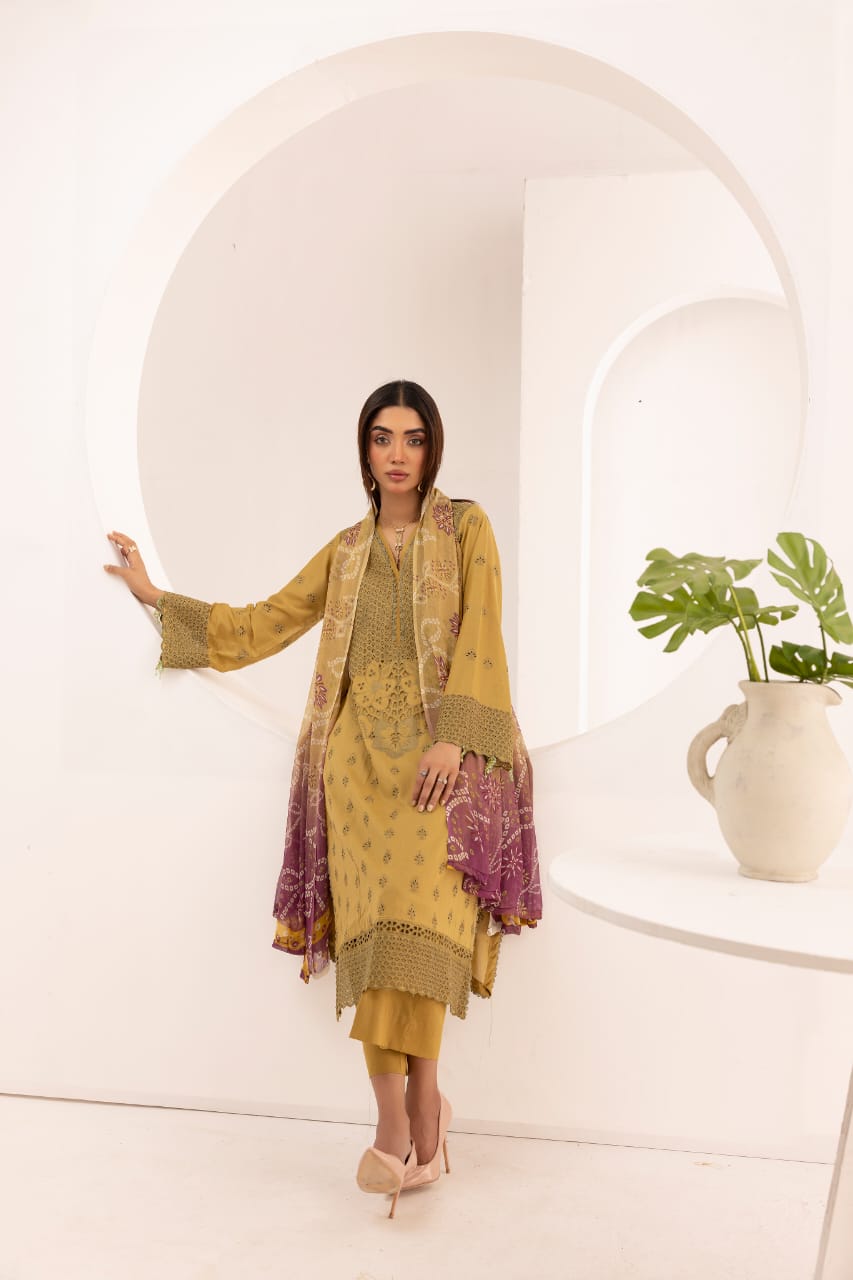 Avenza - Unstitched 3pc