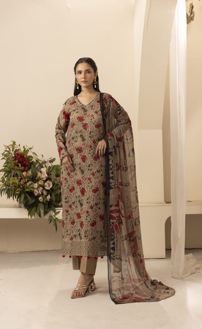 Zehmira - Unstitched 3pc