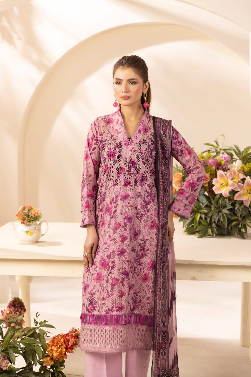 Mehrena - Unstitched 3pc