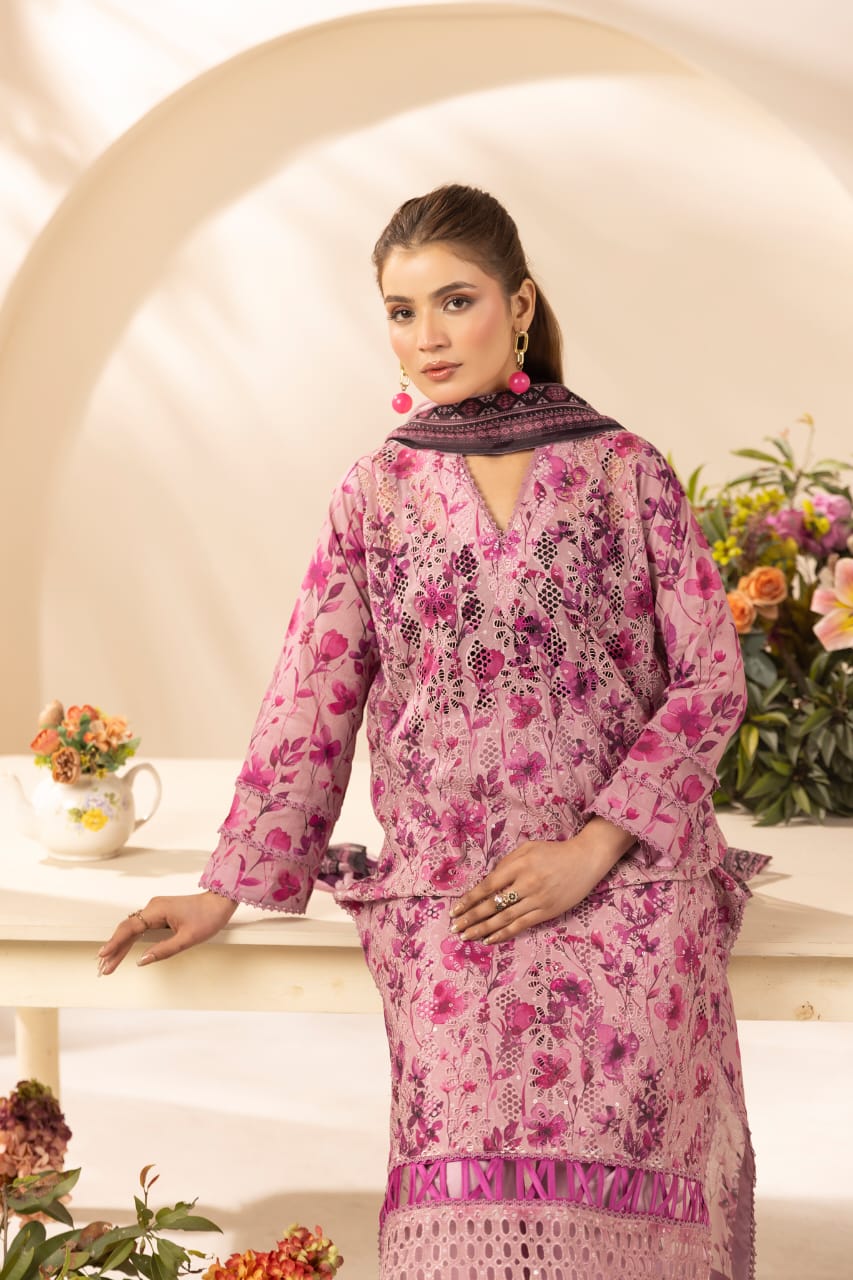 Mehrena - Unstitched 3pc