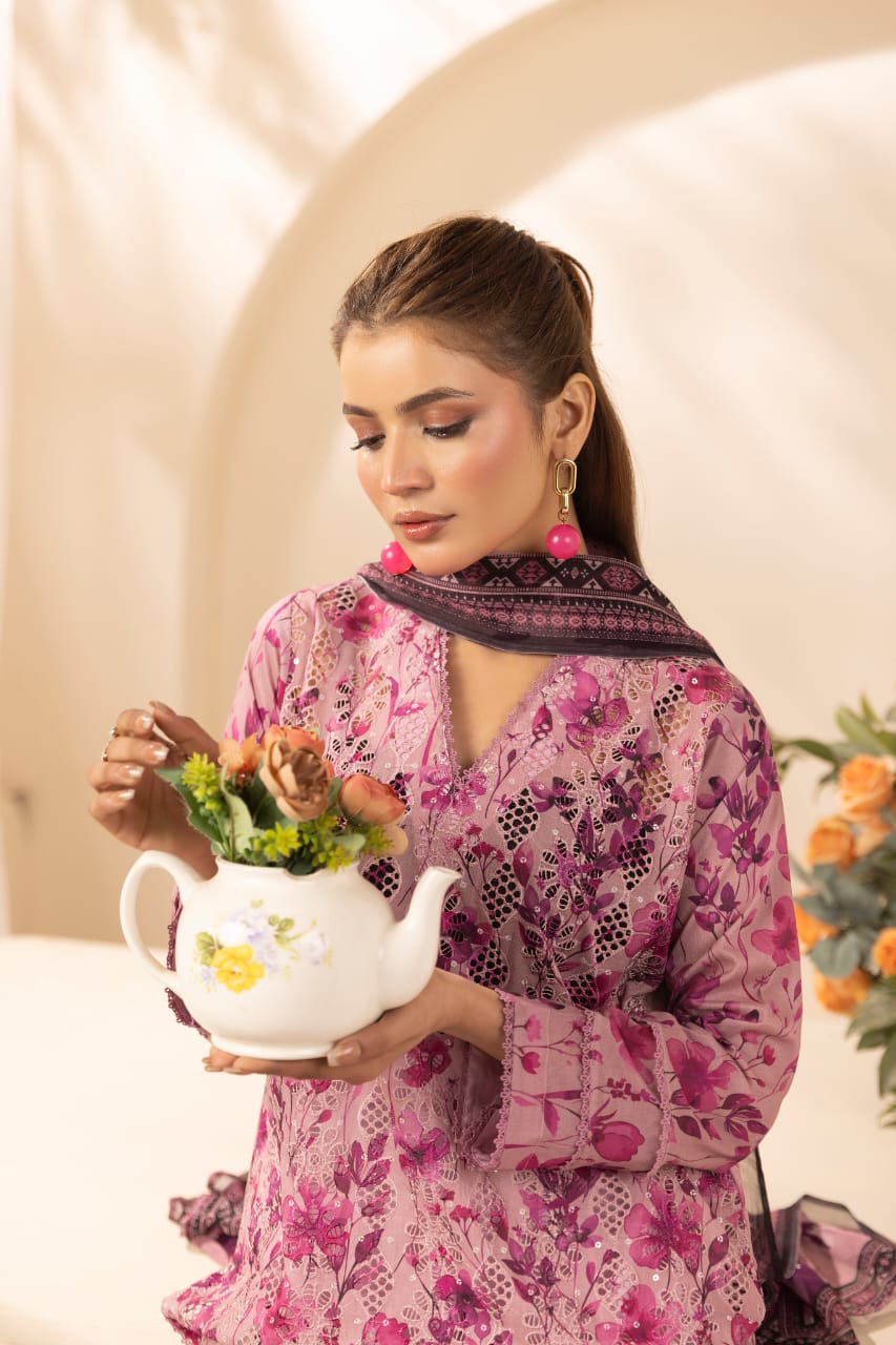 Mehrena - Unstitched 3pc