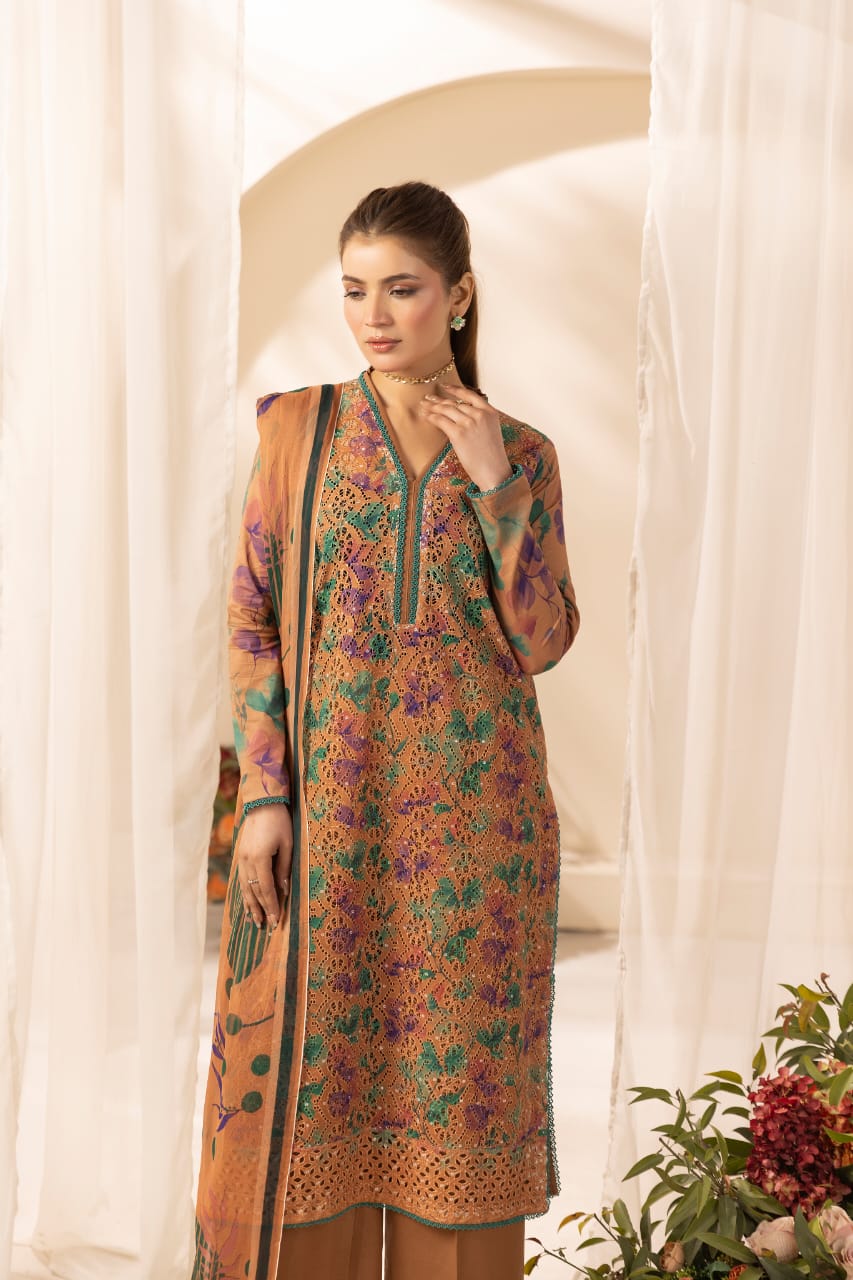 Mehzara - Unstitched 3pc