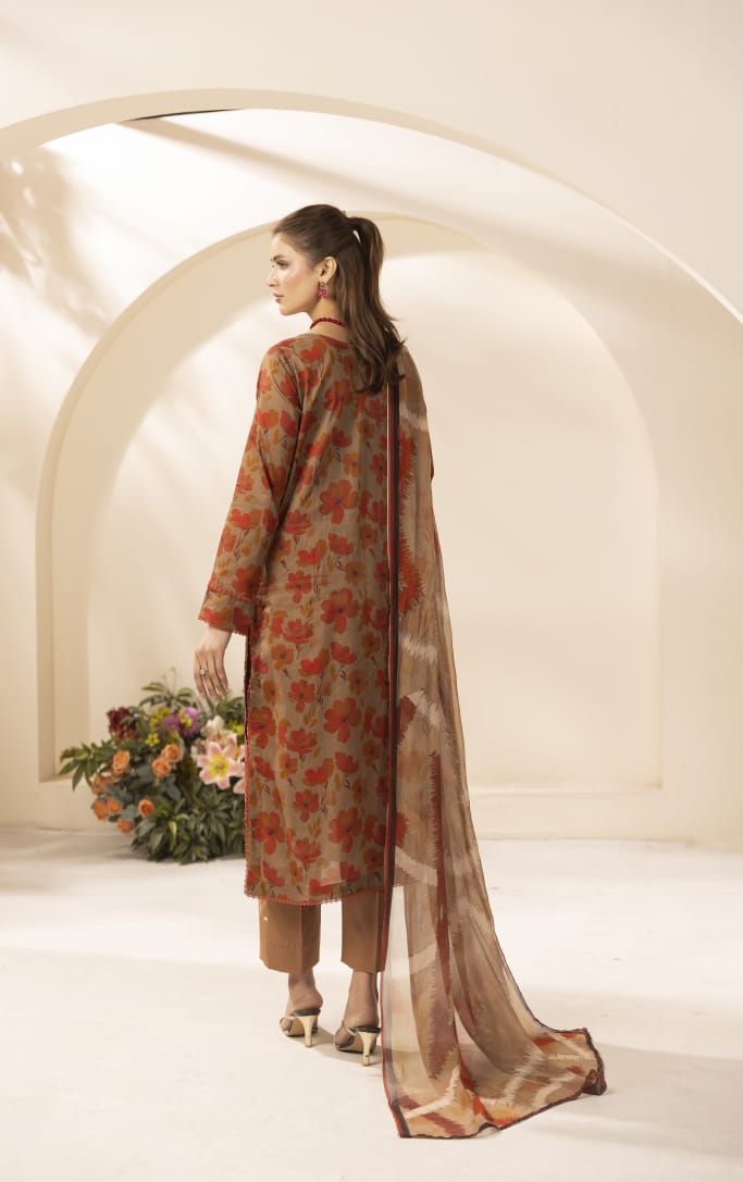 Mehraya - Unstitched 3pc