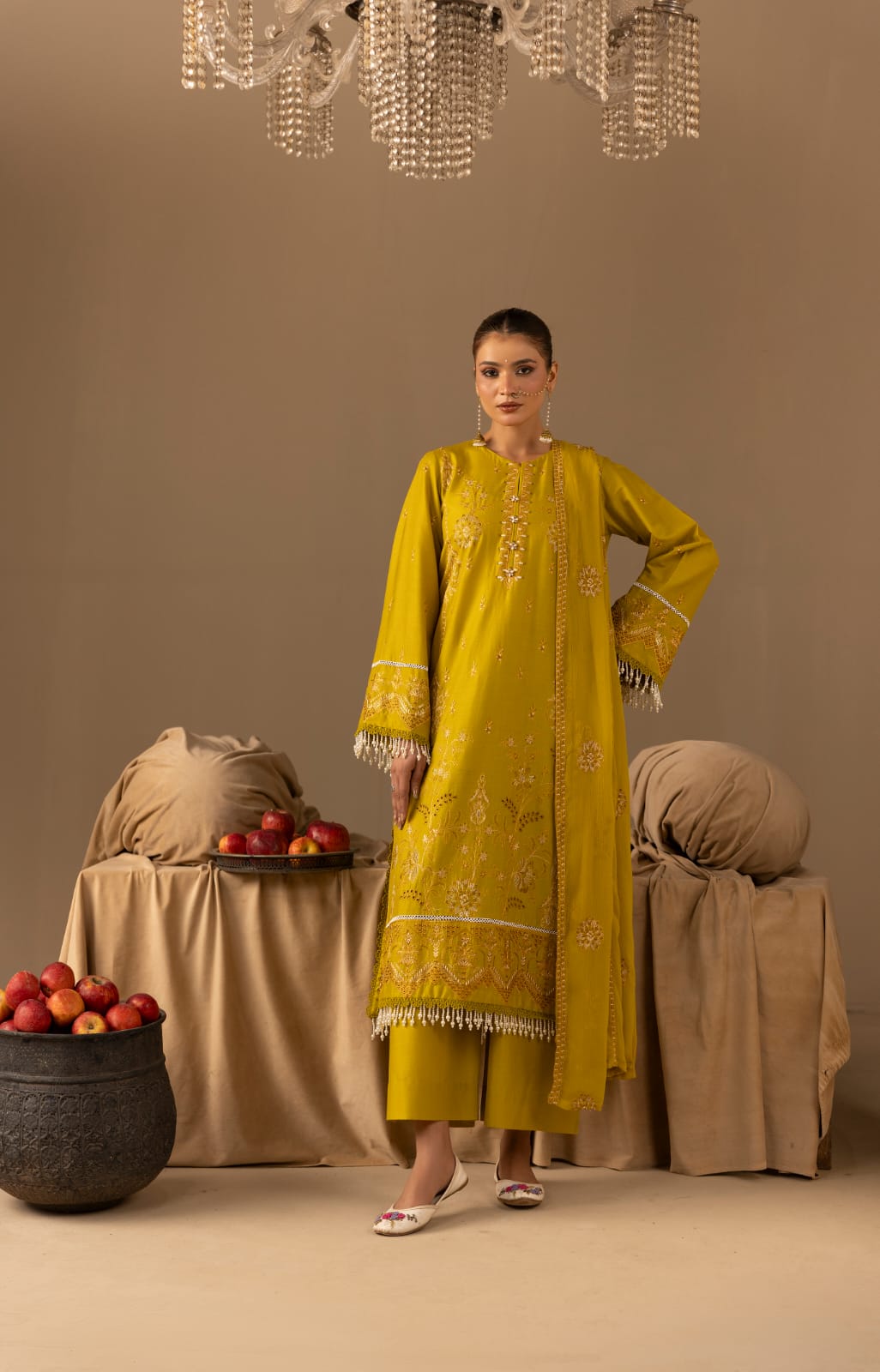 Mehzabeen - Unstitched 3pc