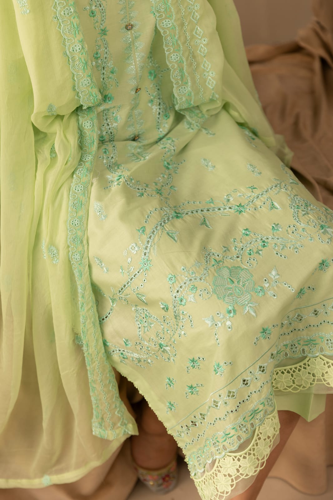 Gulnaar - Unstitched 3pc