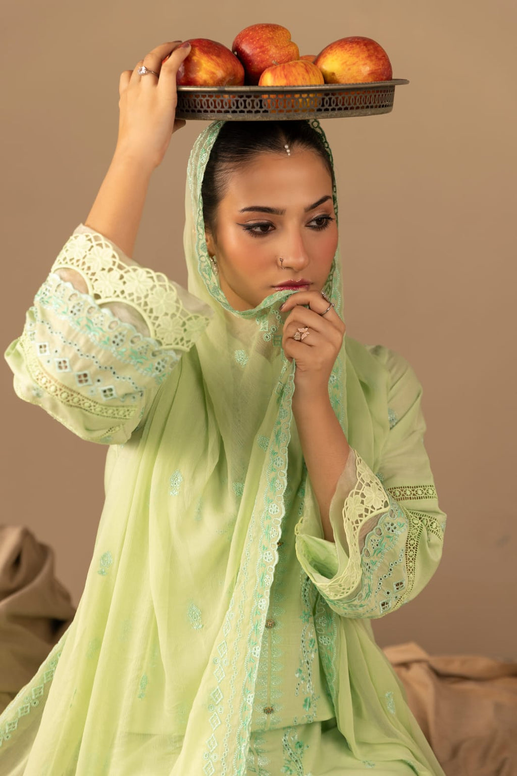 Gulnaar - Unstitched 3pc
