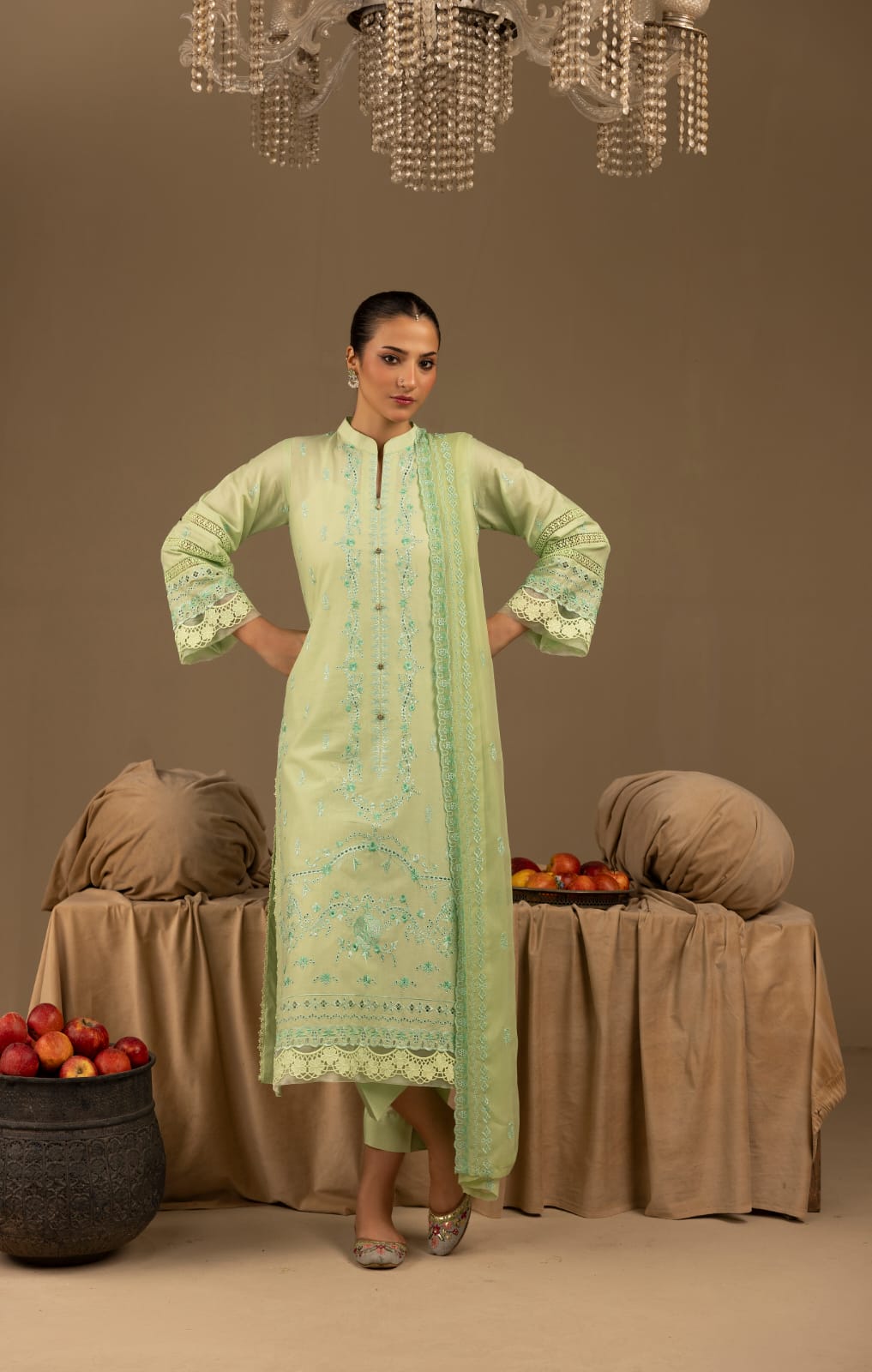 Gulnaar - Unstitched 3pc
