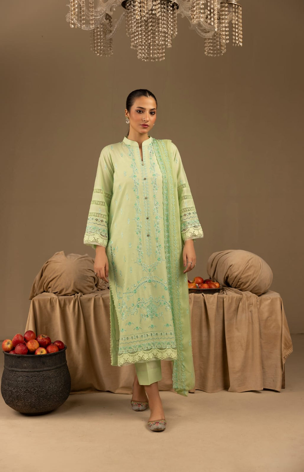 Gulnaar - Unstitched 3pc