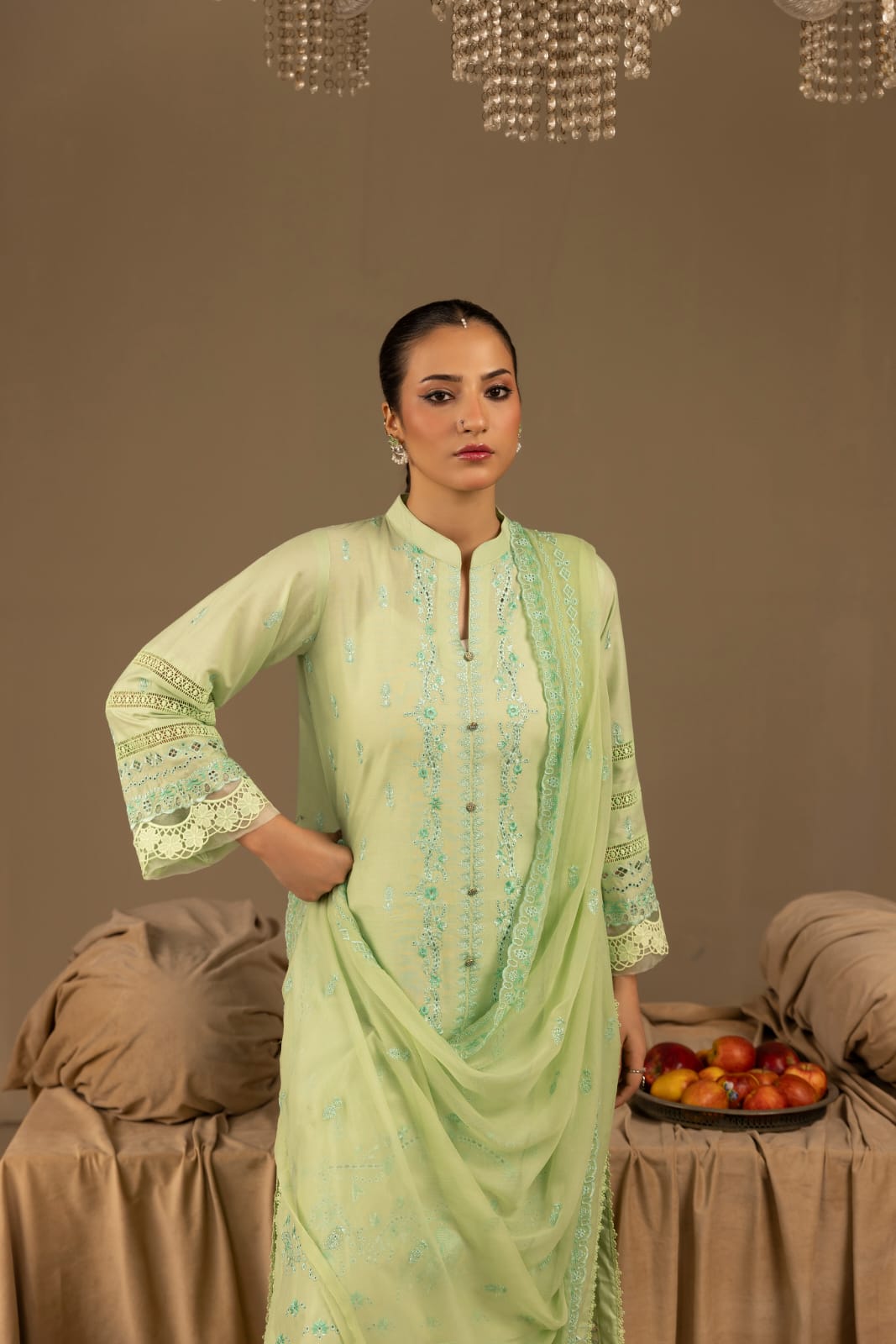 Gulnaar - Unstitched 3pc